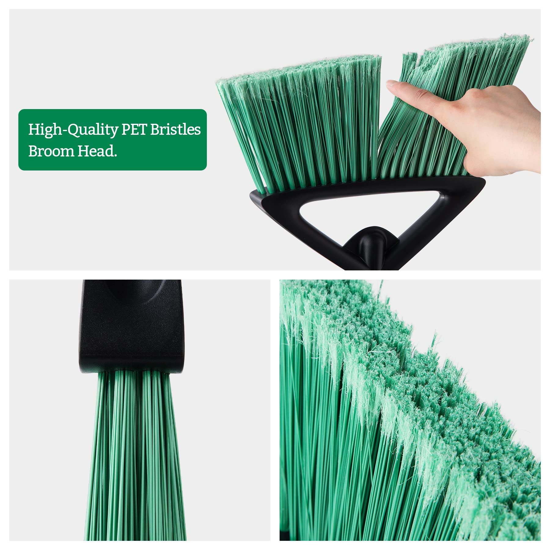 Angle Broom with 57" Long Handle