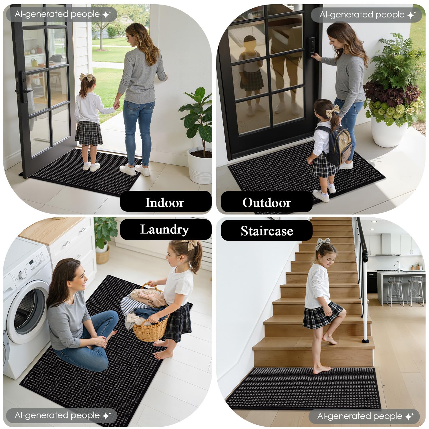 Waffle Door Mat Indoor Entrance