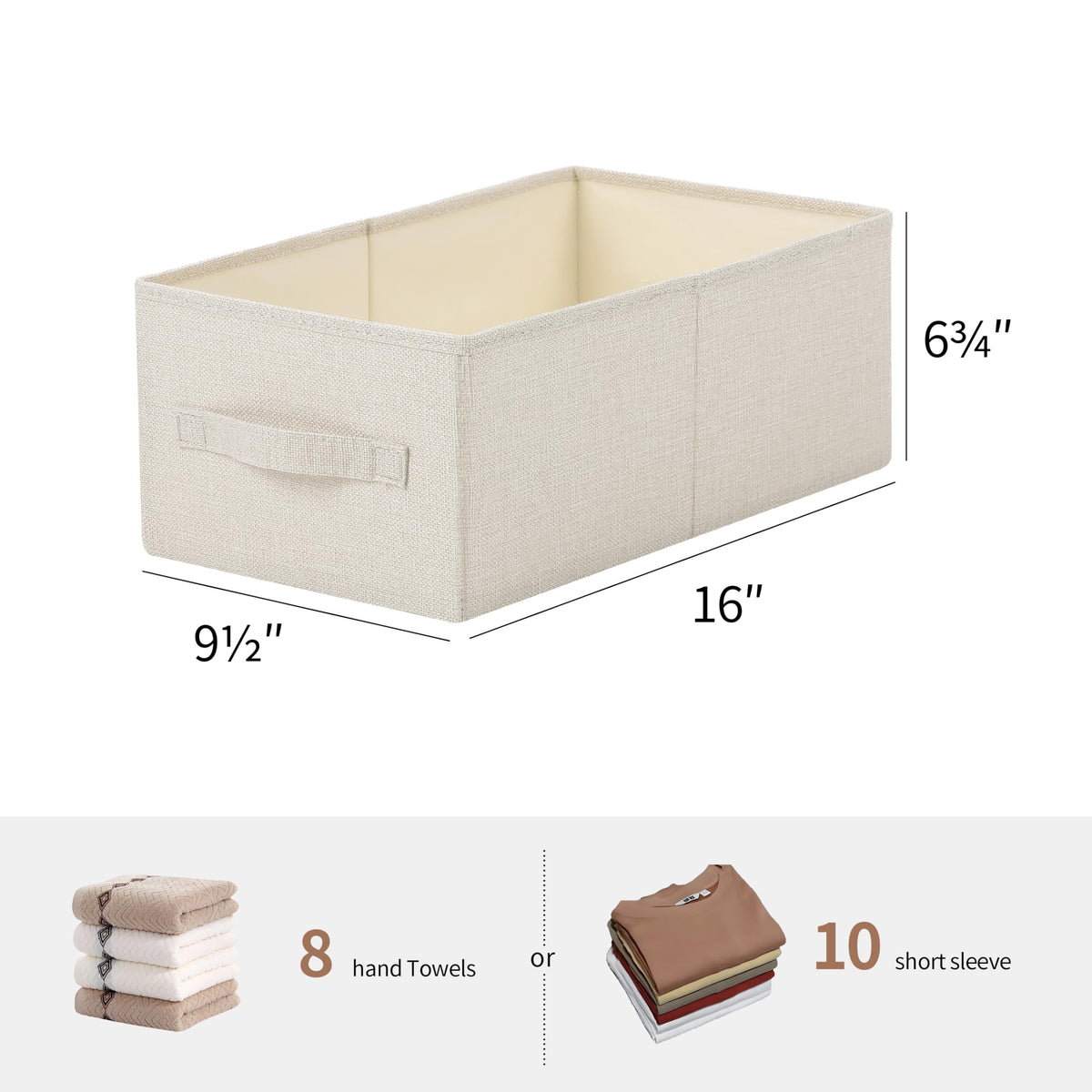 Linen Folding Storage Bins