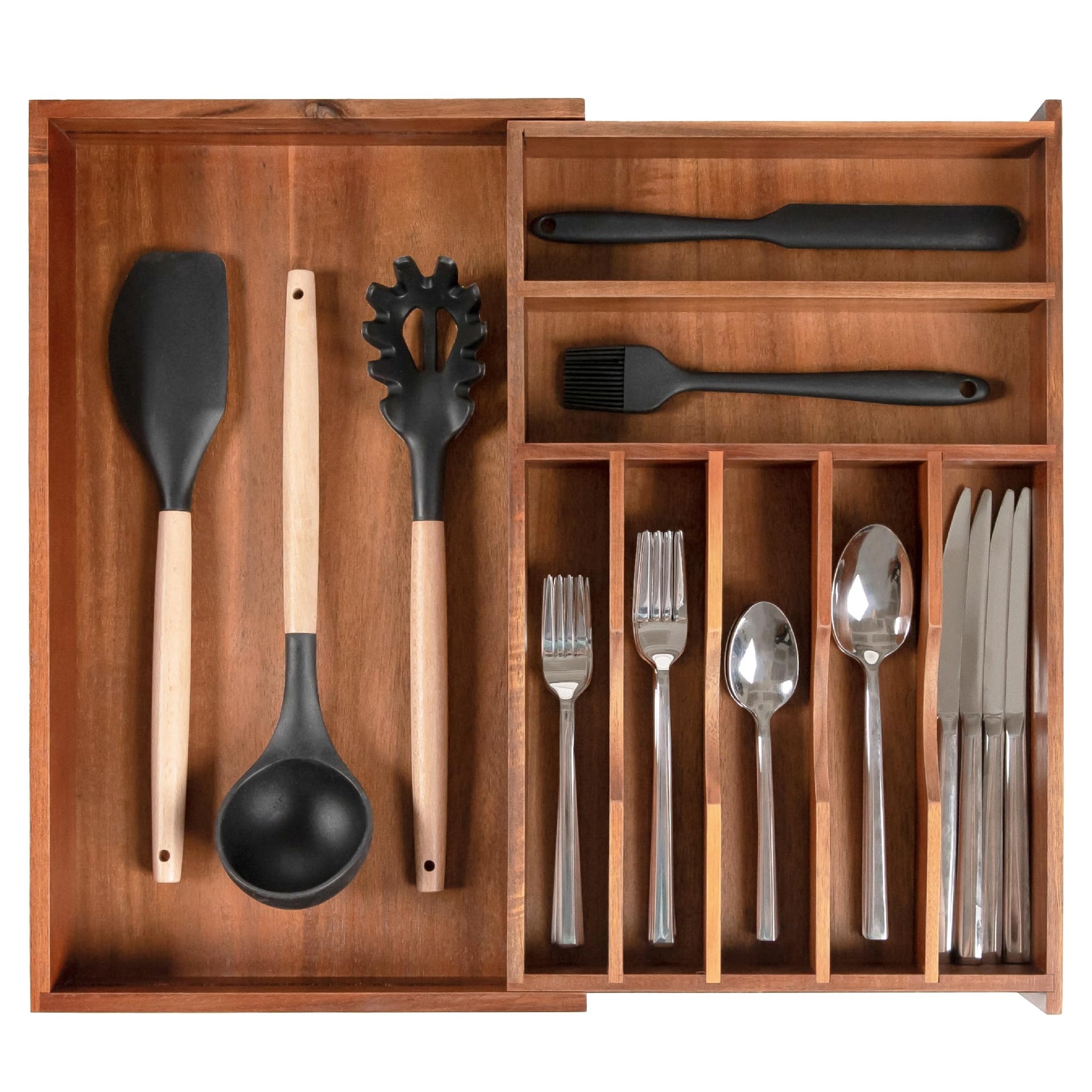 Silverware & Utensil Drawer Organizer