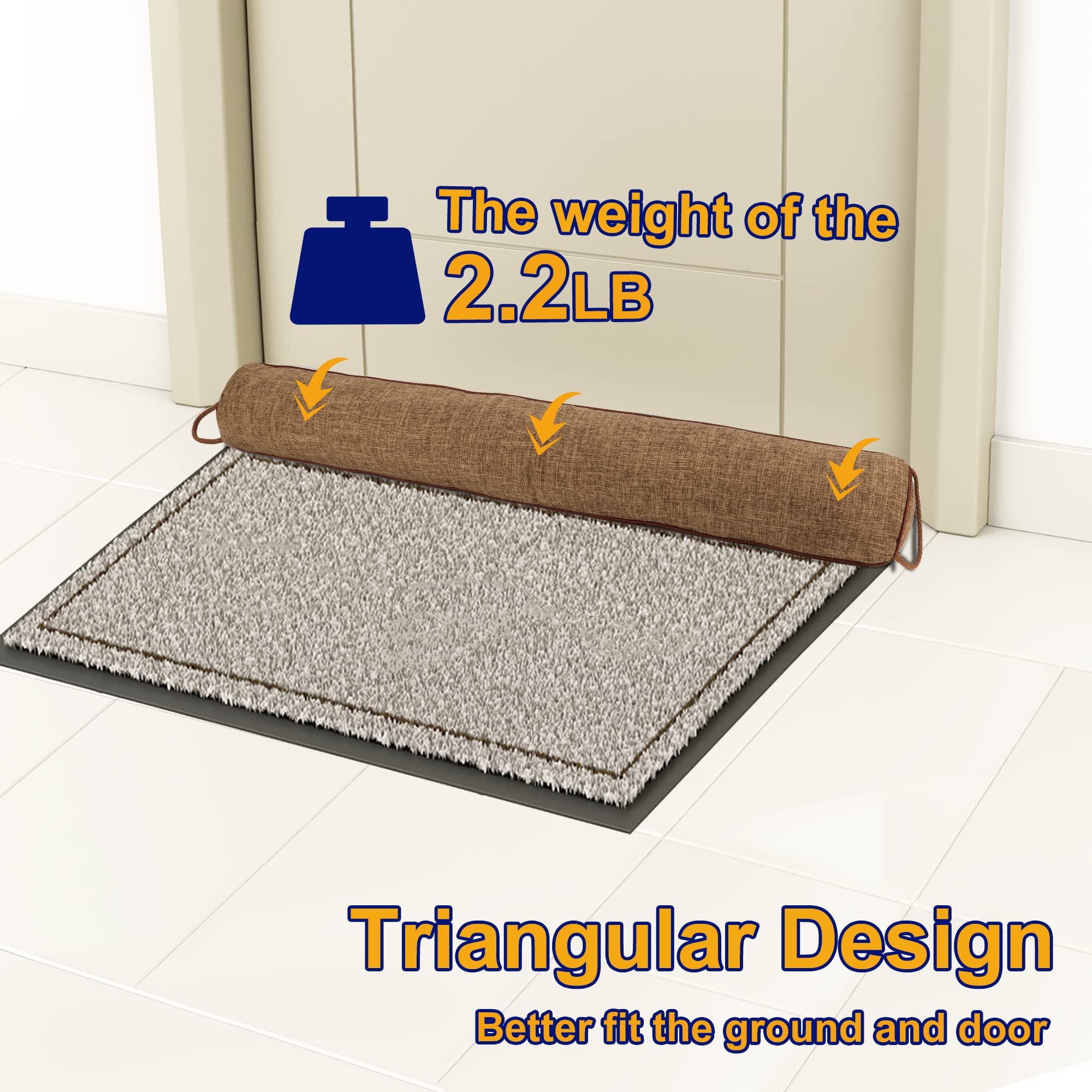 Weighted Door Draft Stopper