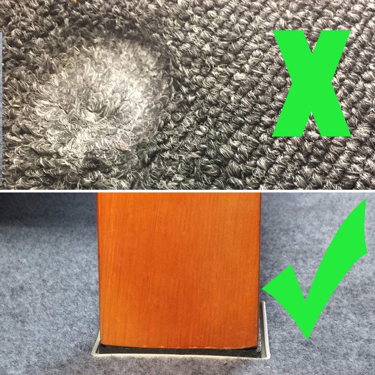 8pcs 5in.Reusable Carpet Slider (8 Count)