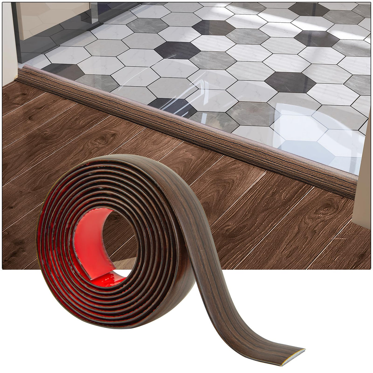 4 ft Flat Floor Transition Strip (4 Foot)