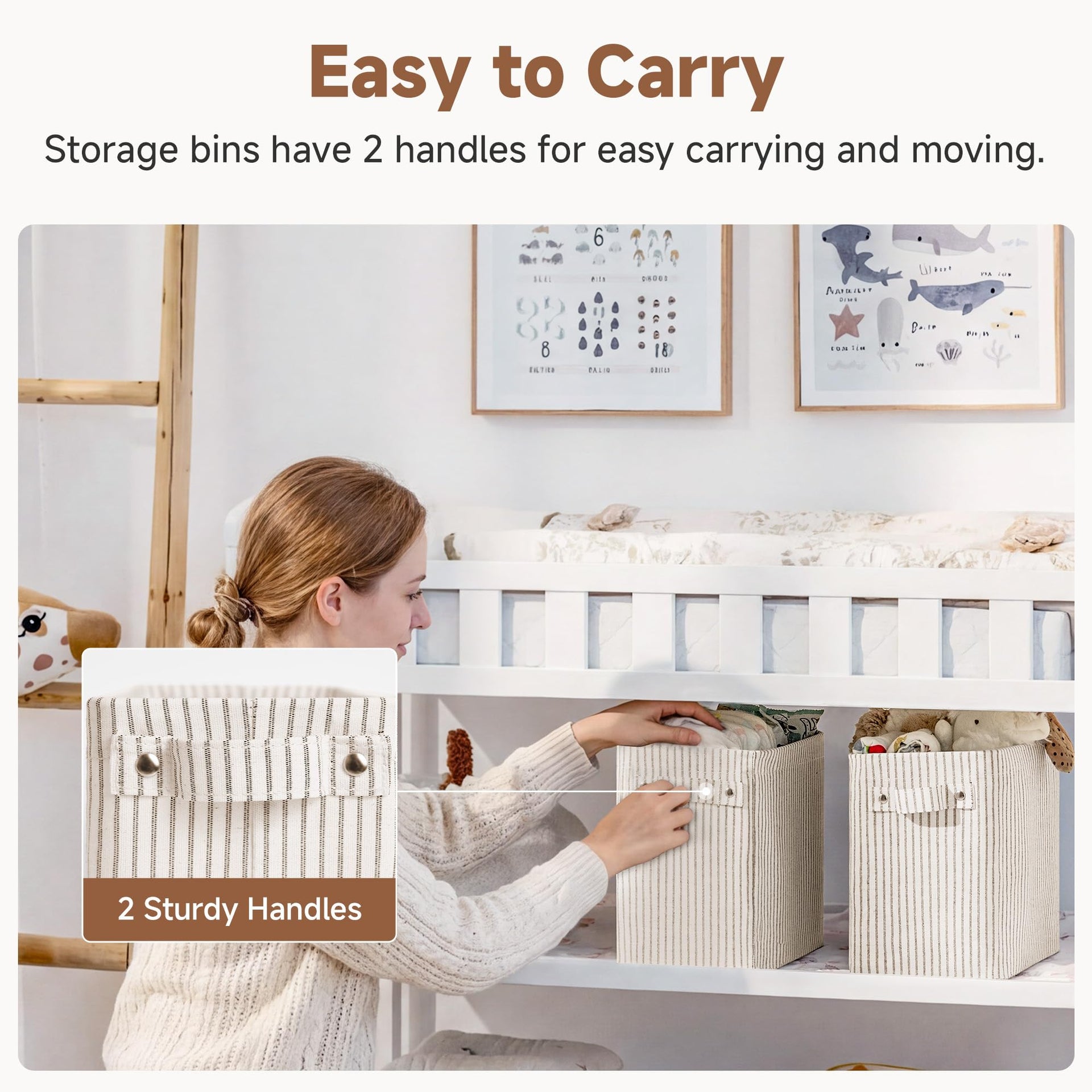 Narrow Storage Bins (2 Count)