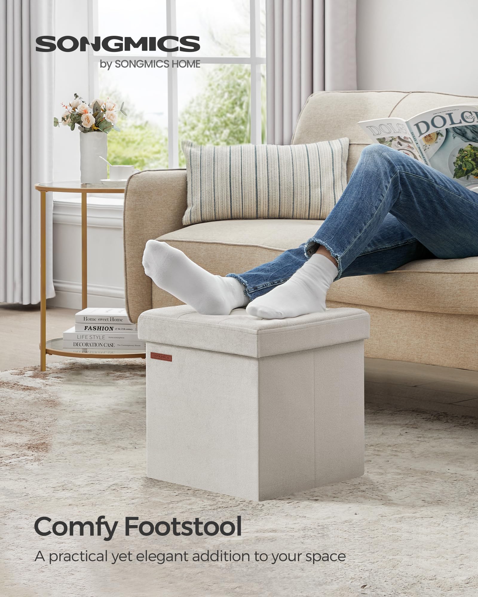 Small Storage Ottoman