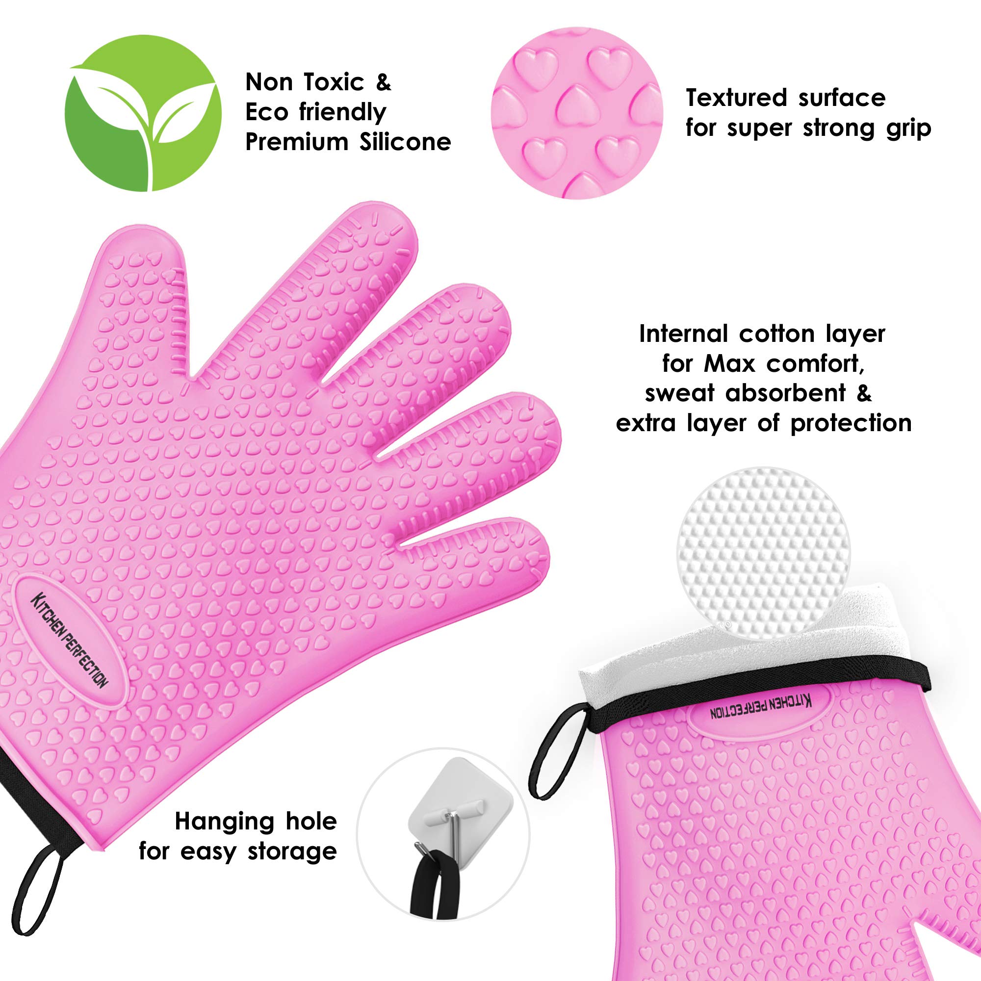 Silicone Smoker Oven Gloves