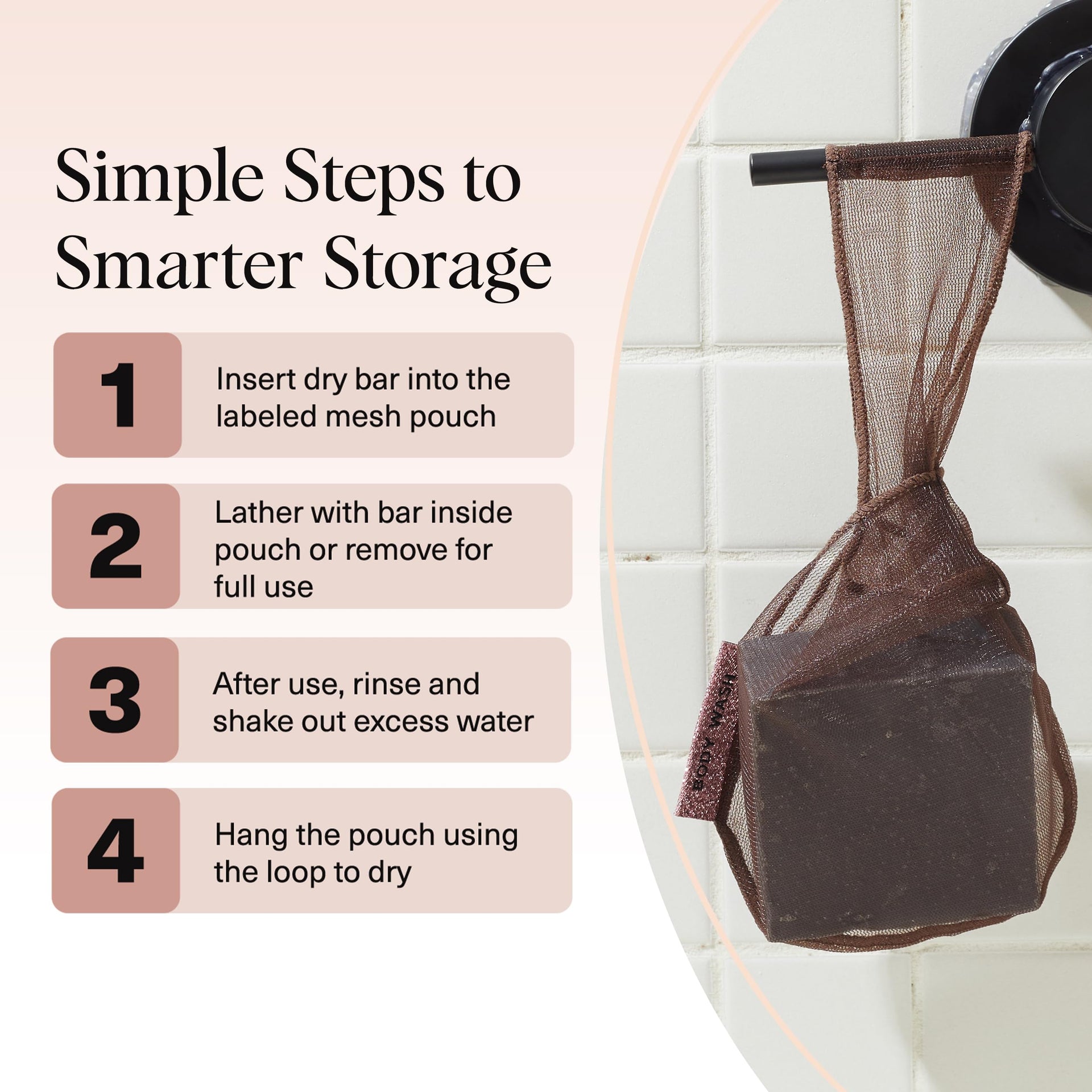Soap Saver Bag (3 Count)