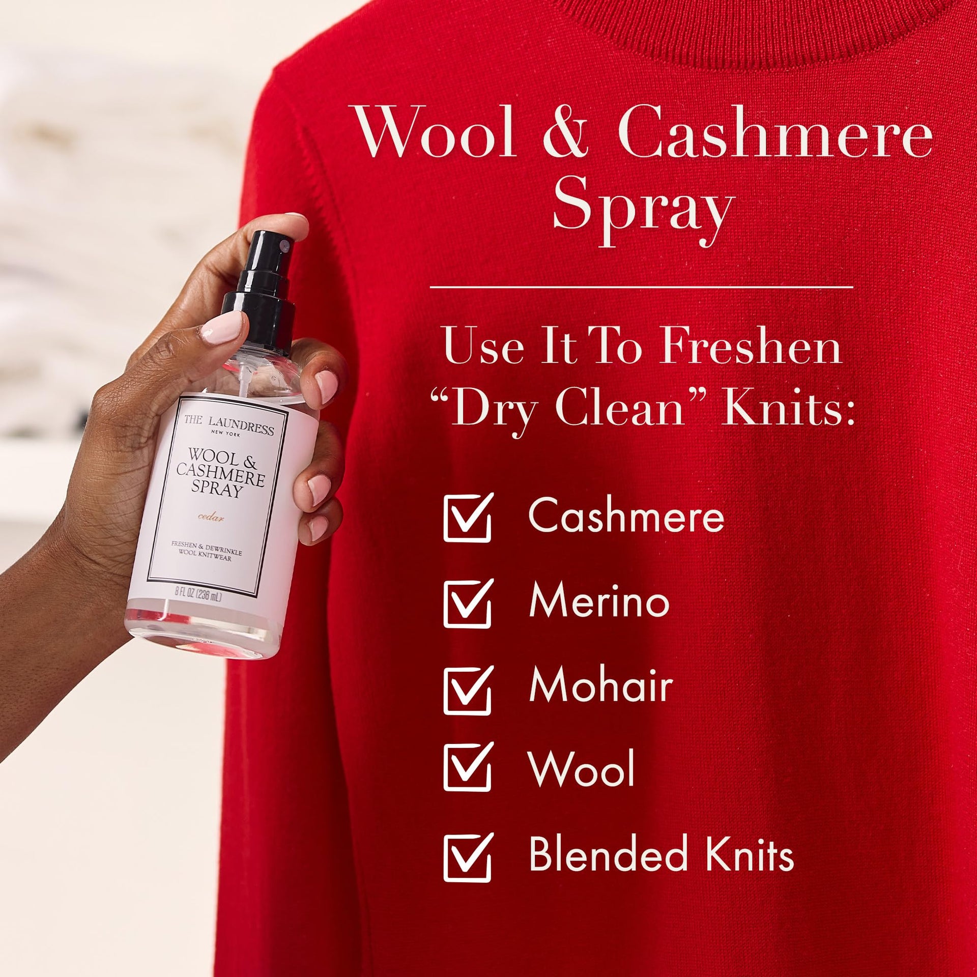 Wool and Cashmere Fabric Spray (8 Fl Oz)