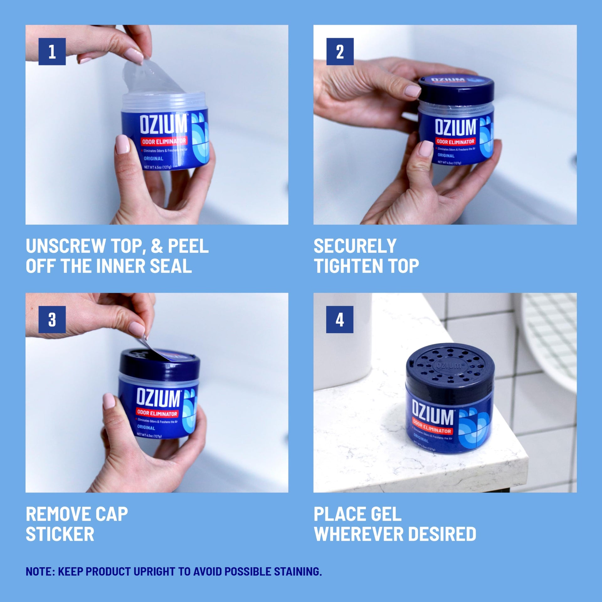 8 Oz. Odor Eliminating Gel