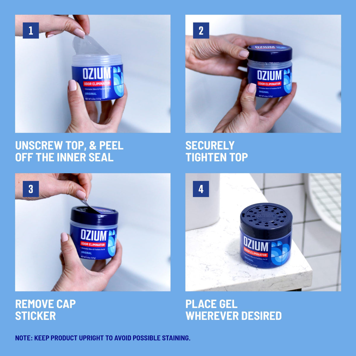 8 Oz. Odor Eliminating Gel