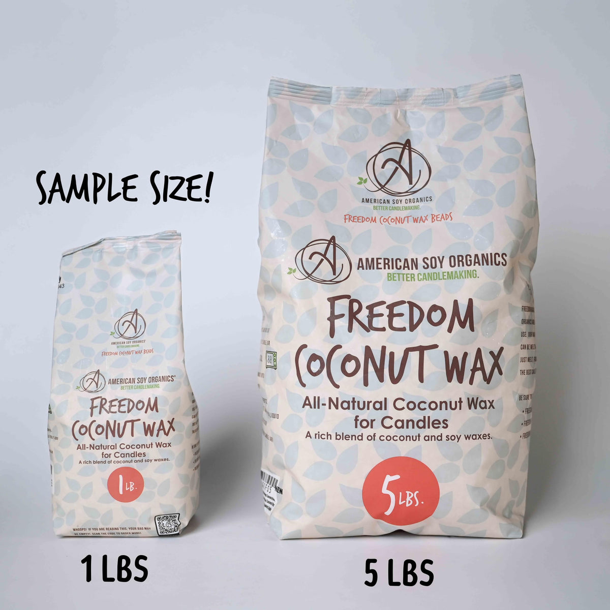 Freedom Coconut Soy Wax Beads