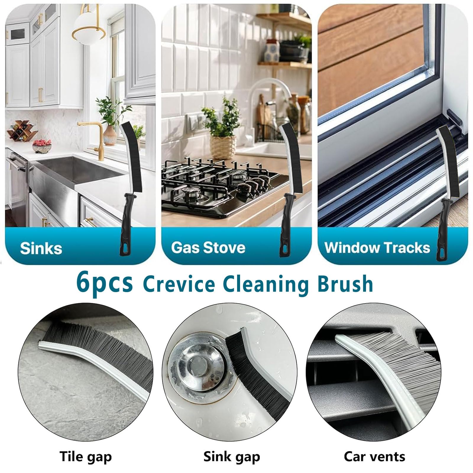 Crevice Cleaning Brush (11 Count)