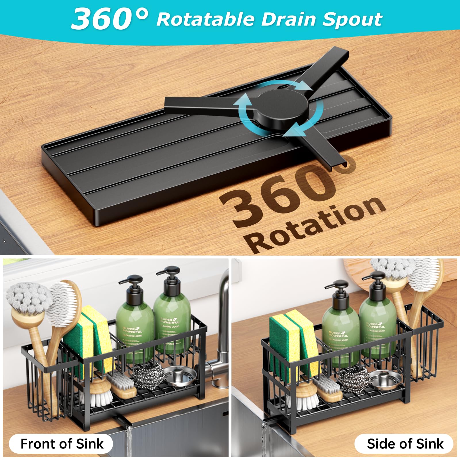 Sponge Holder for Kitchen Sink