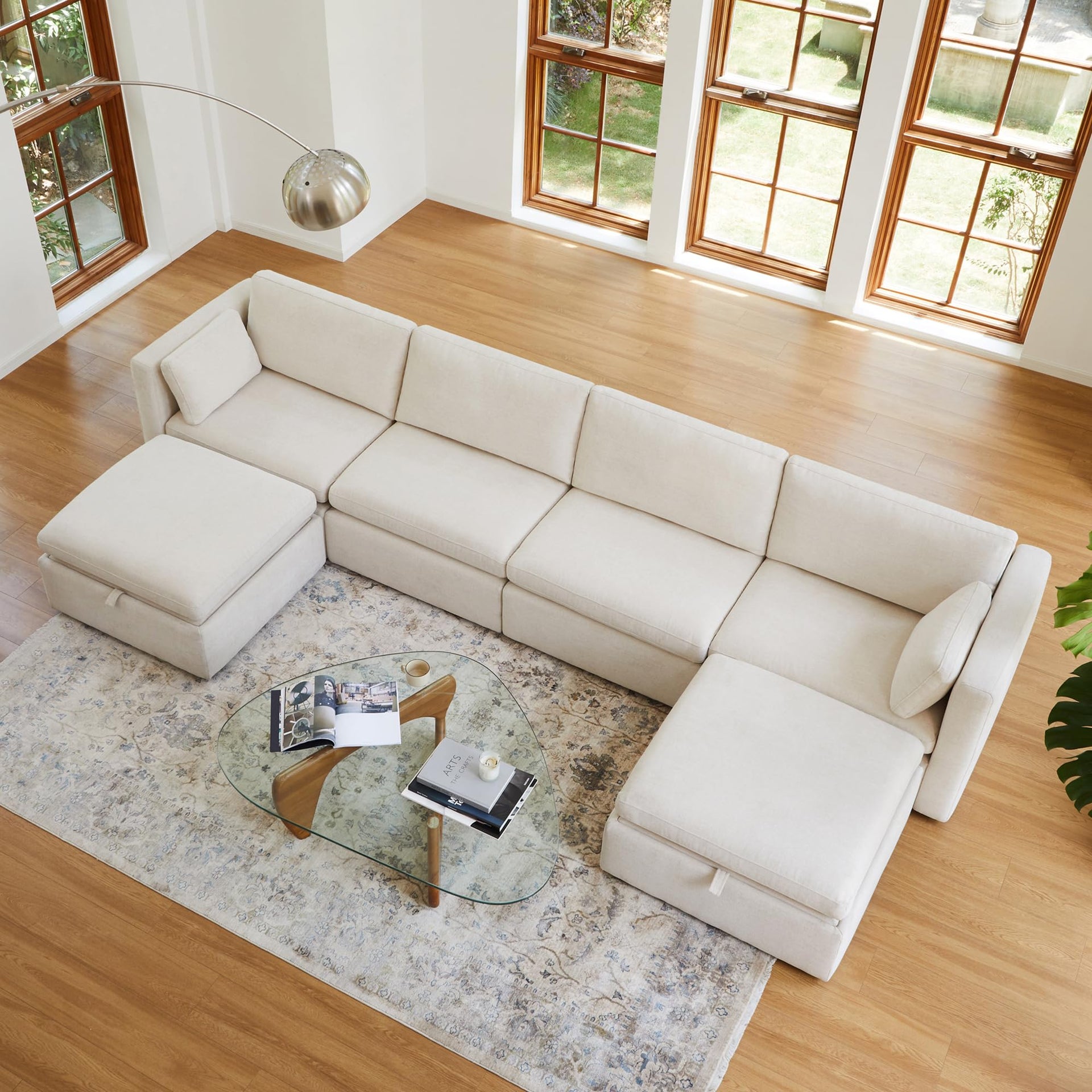 146" Modular Sectional Sofa