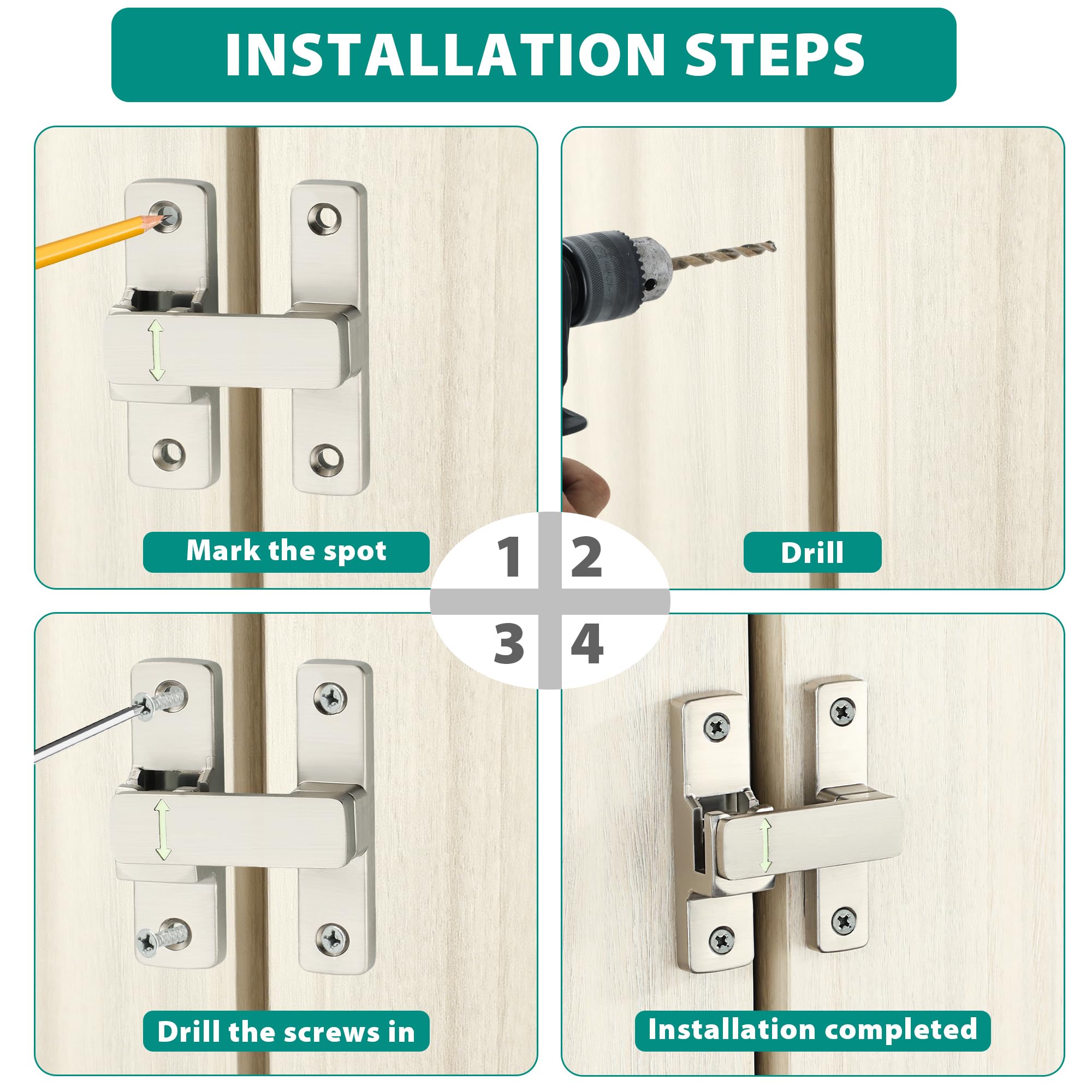 Sliding Barn Door Lock