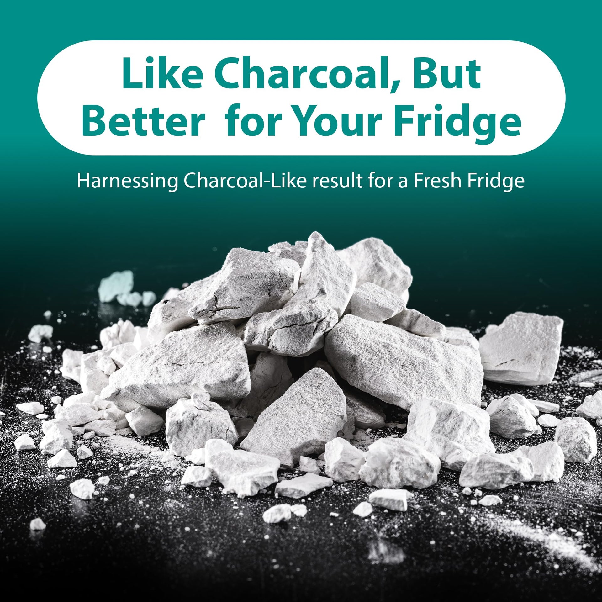 Refrigerator Deodorizer with Zeolites (4 Count)