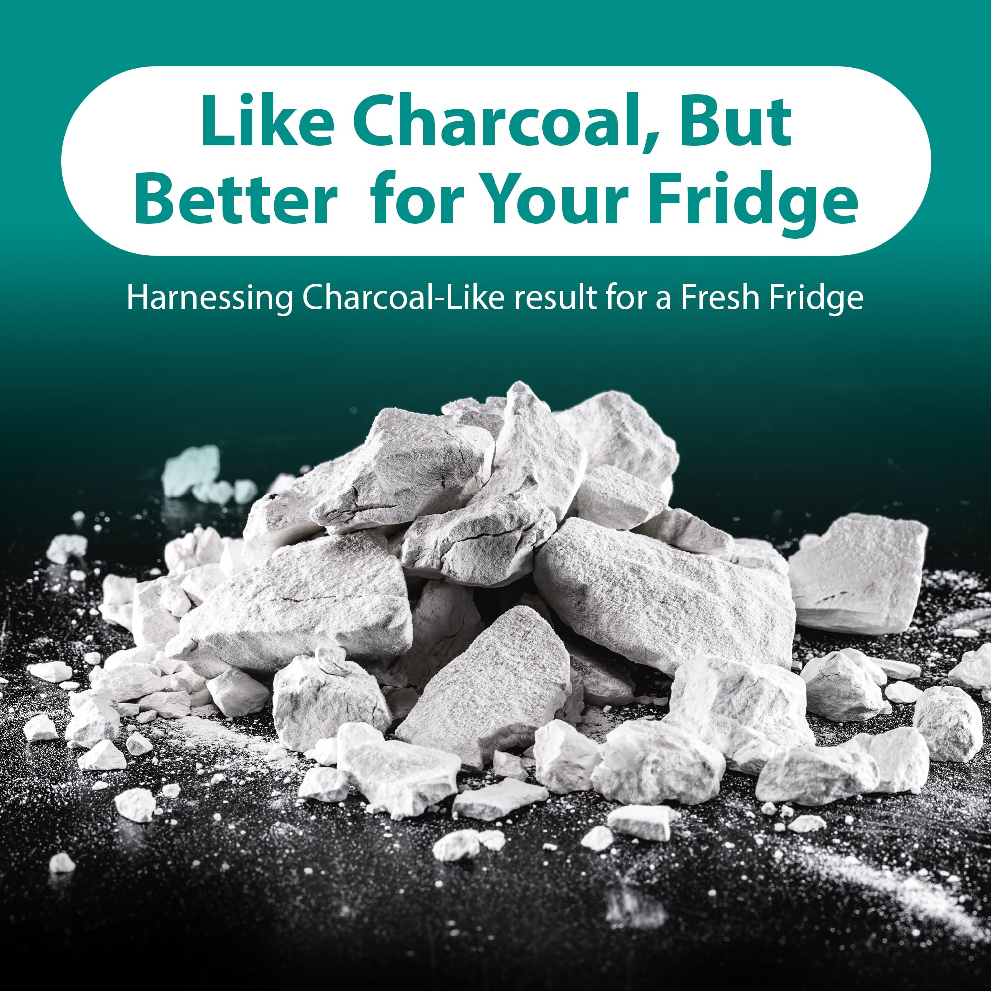 Refrigerator Deodorizer with Zeolites (4 Count)
