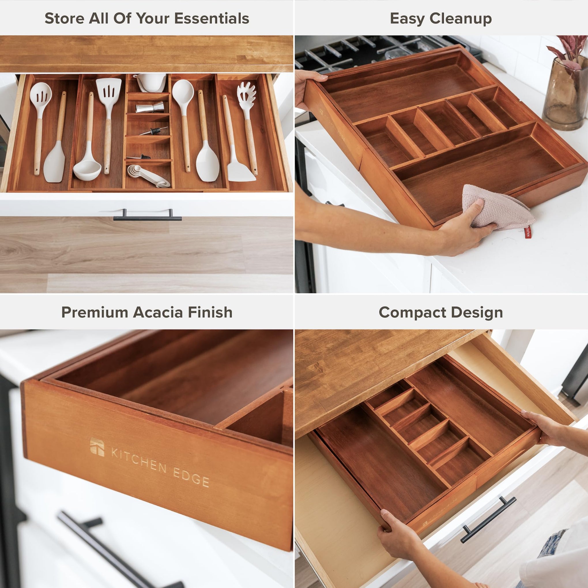 Utensil & Junk Drawer Organizer