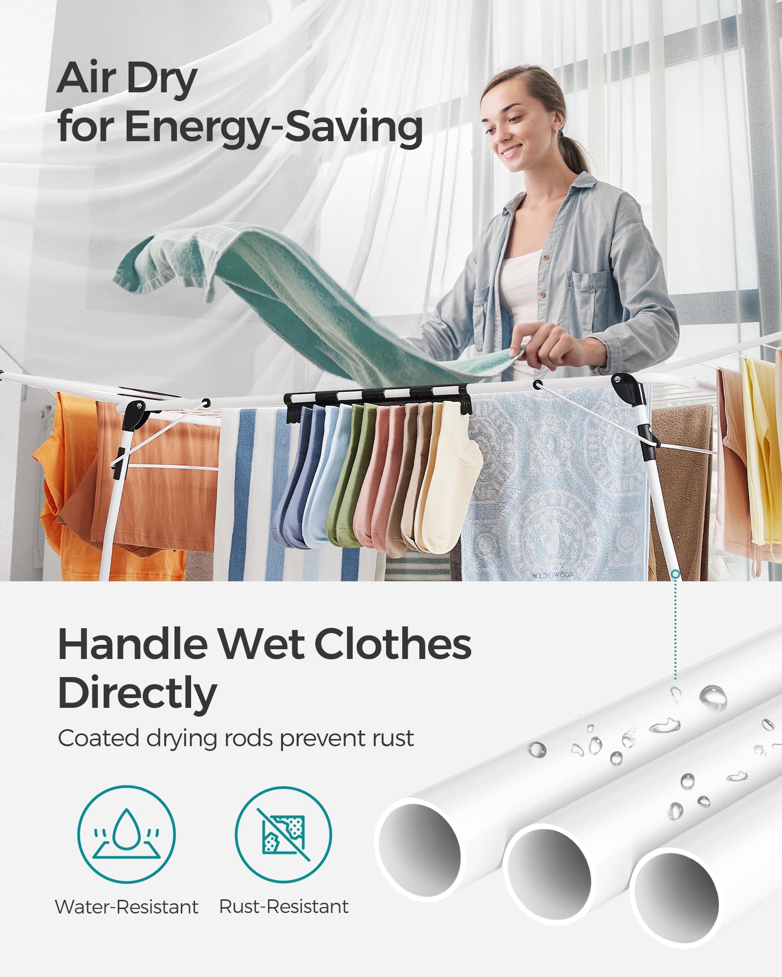 Clothes Drying Rack Foldable