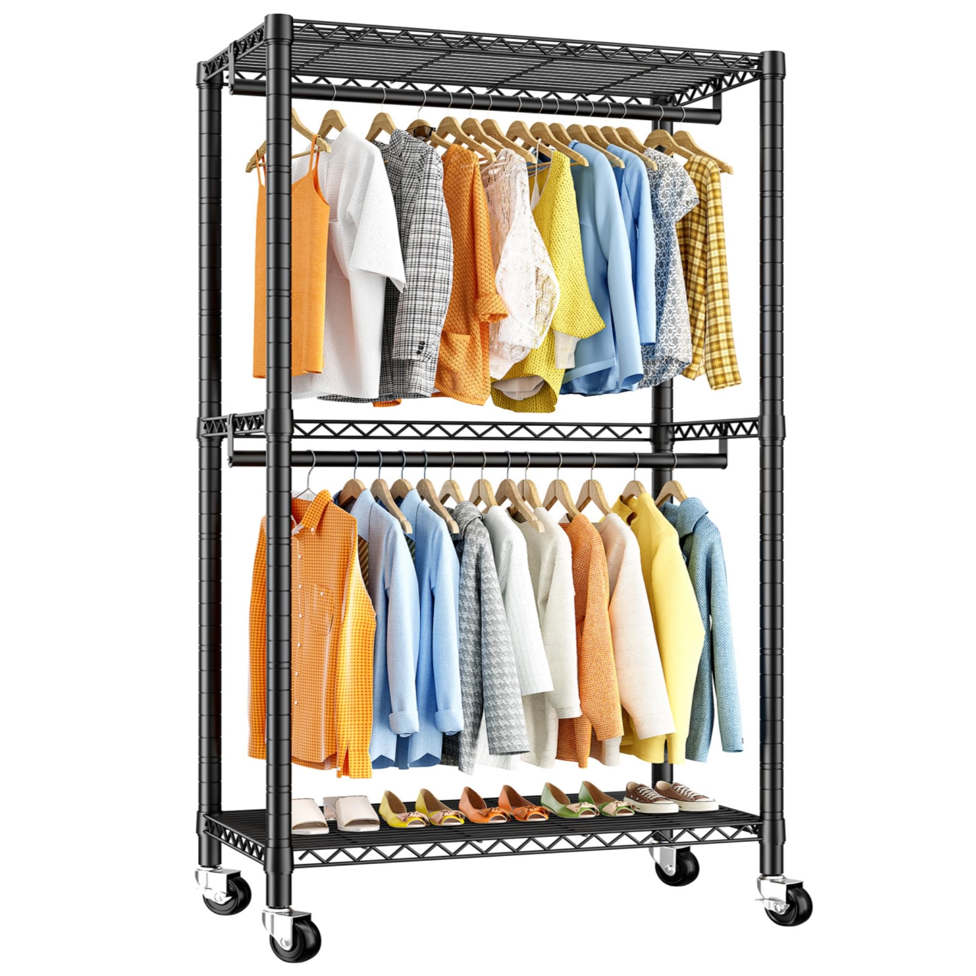 Clothes Rack Heavy Duty Clothing Rack
