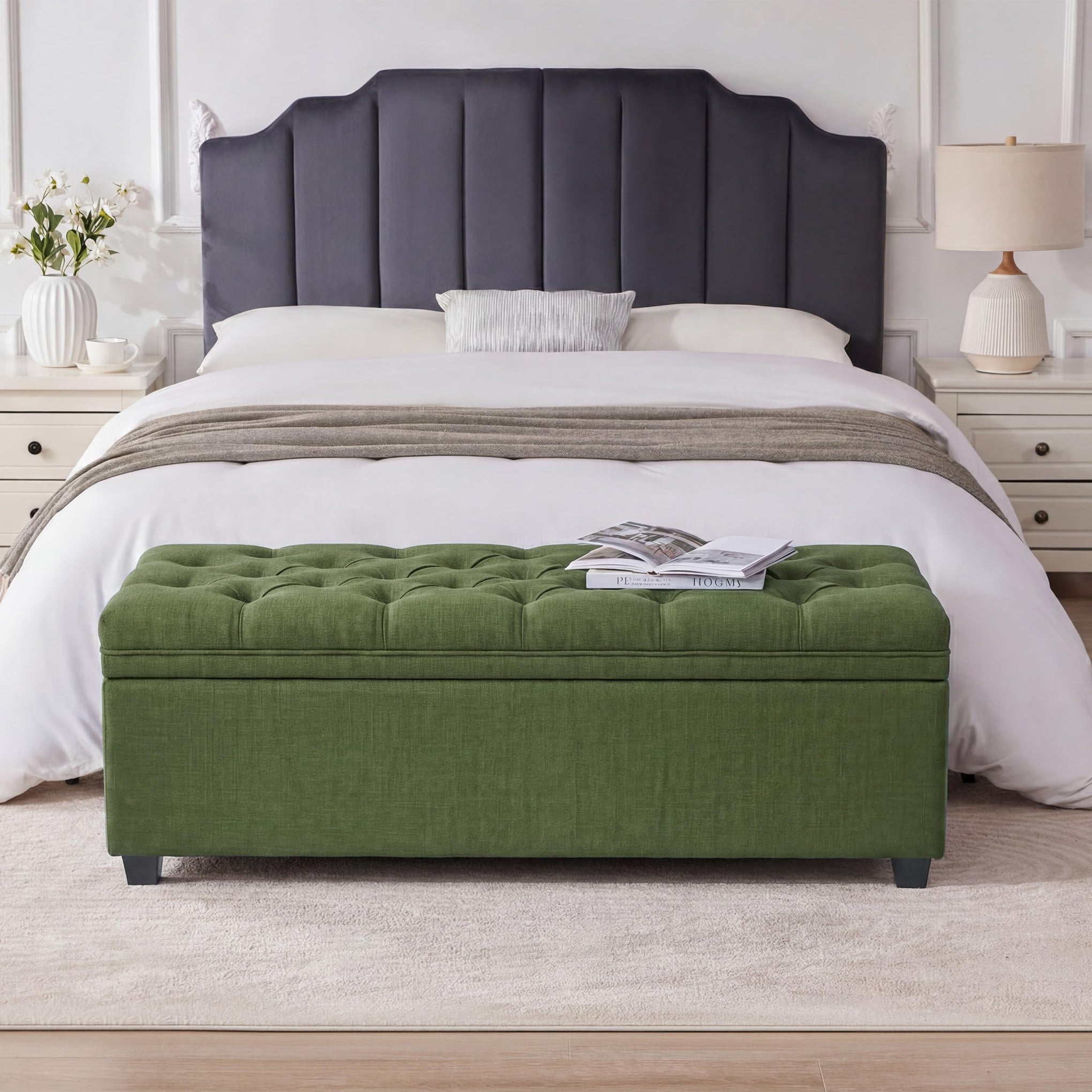 50 Inch Large Storage Ottoman
