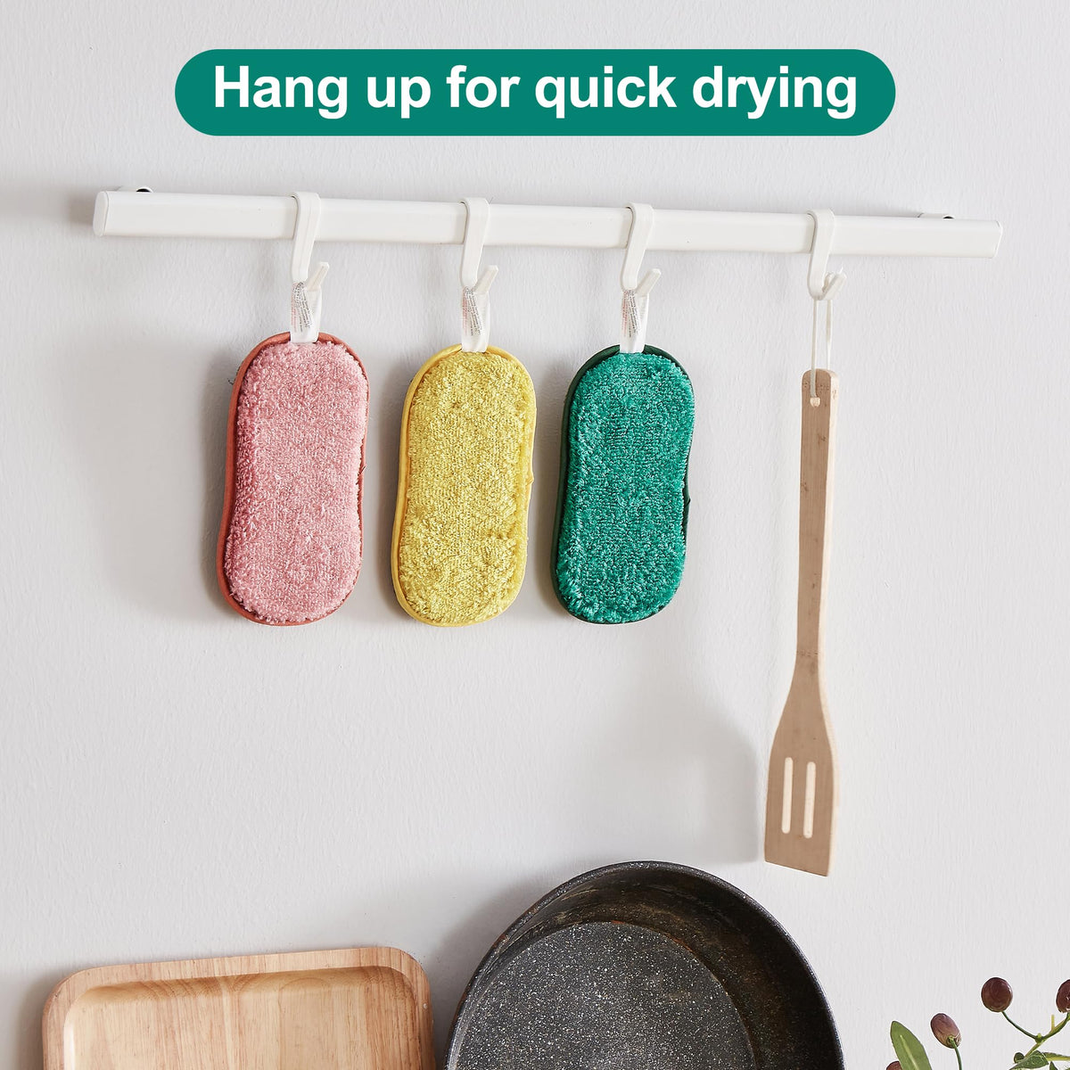 Multipurpose Sponges Kitchen (6 Count)