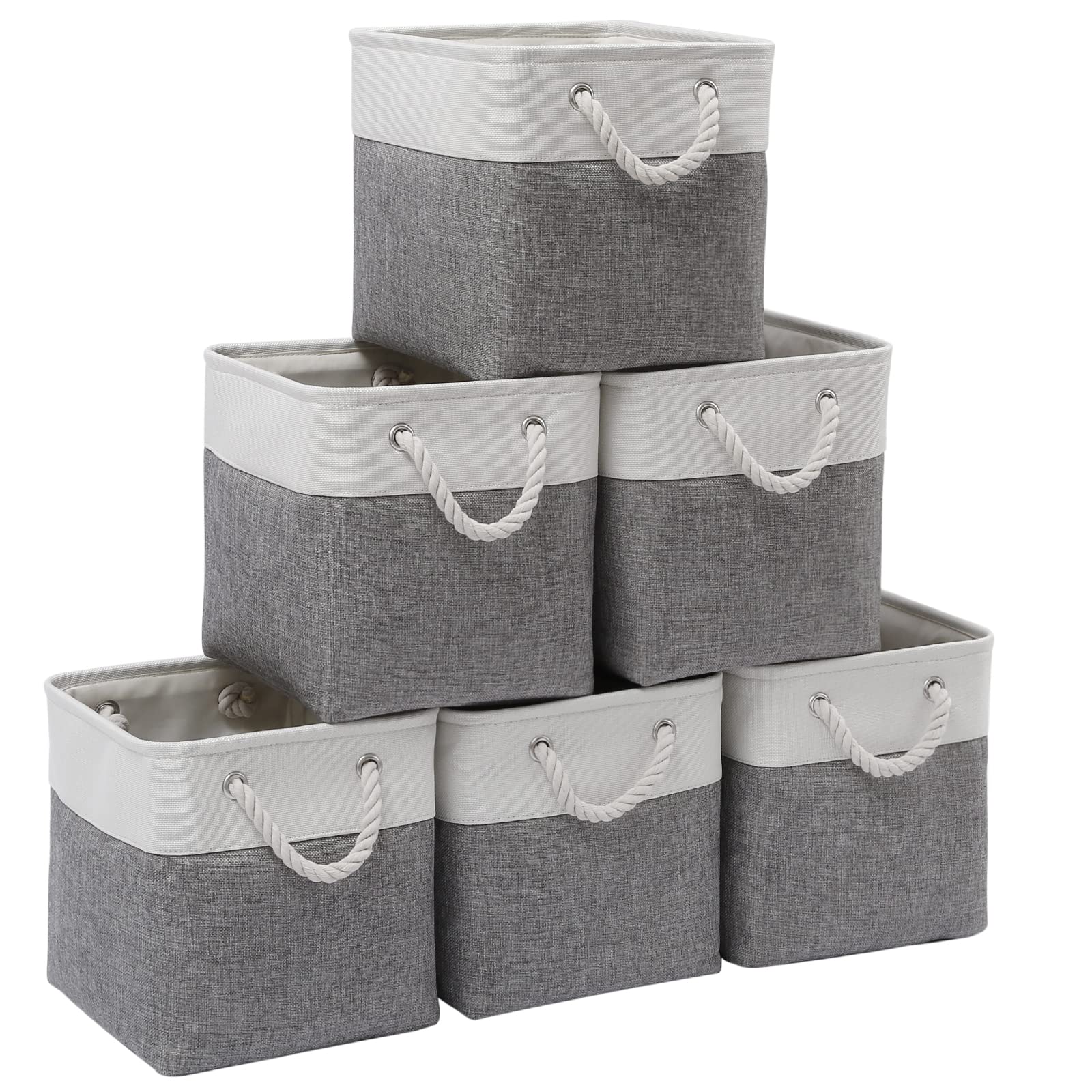 Cube Storage Bins (6 Count)