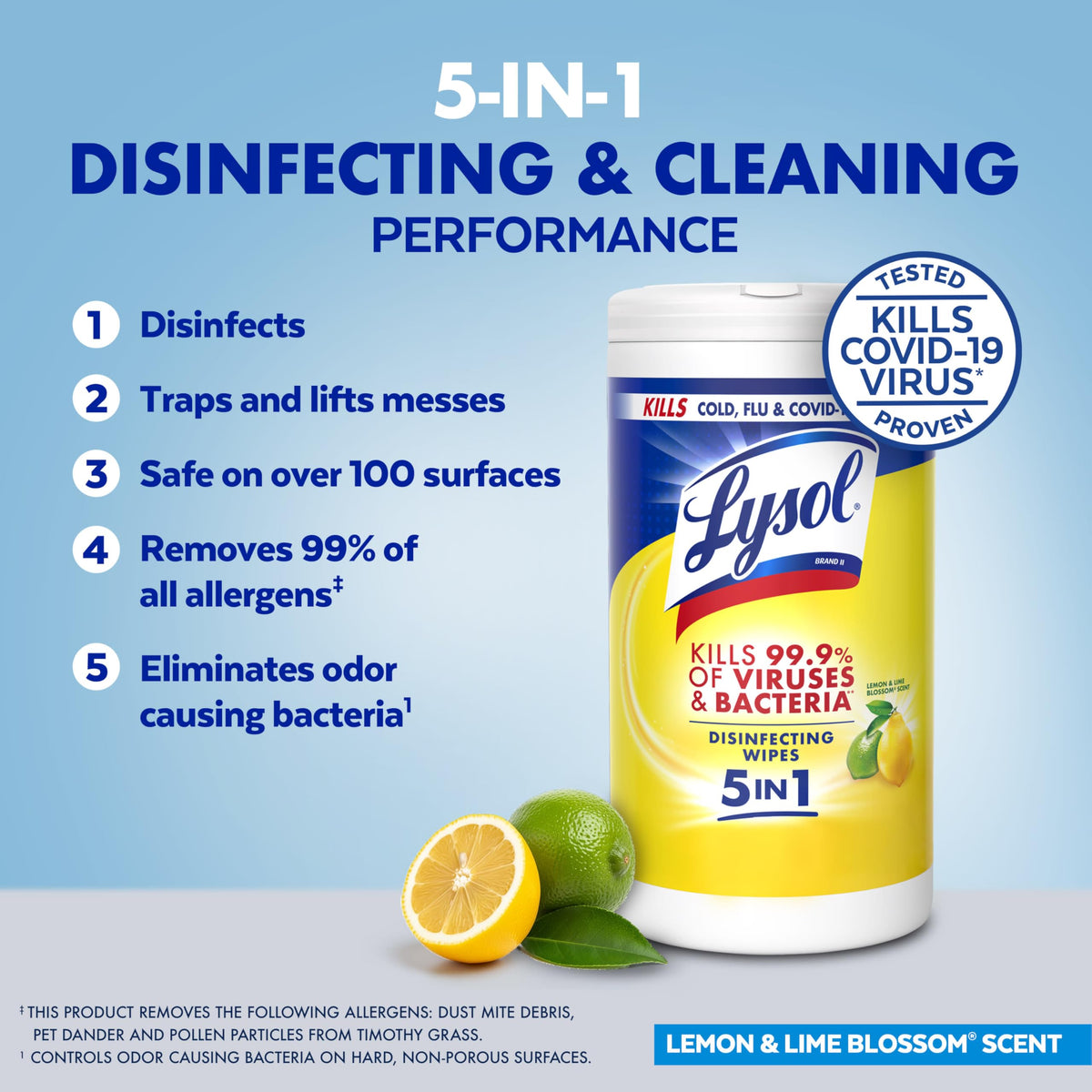 Disinfecting Wipes (240 Count)