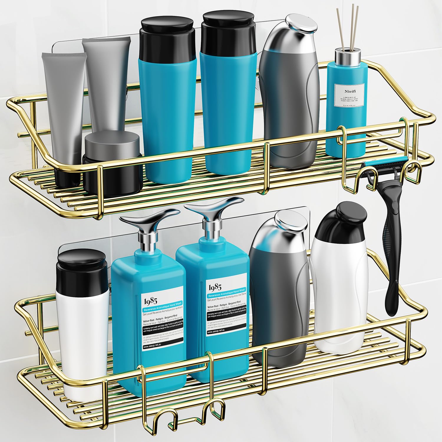 Shower Caddy Adhesive (2 Count)