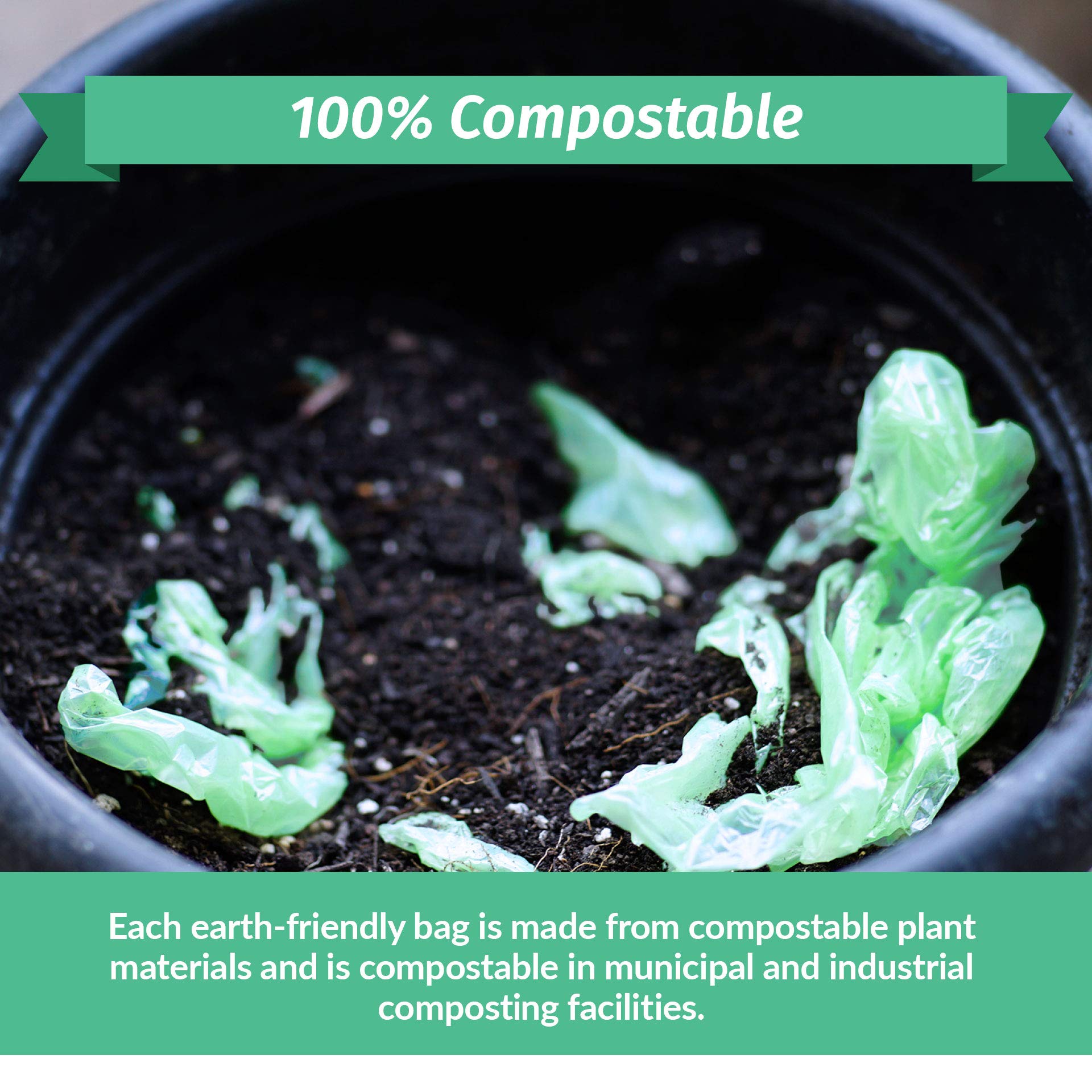Compostable 33 Gallon Trash Bags (80 Count)