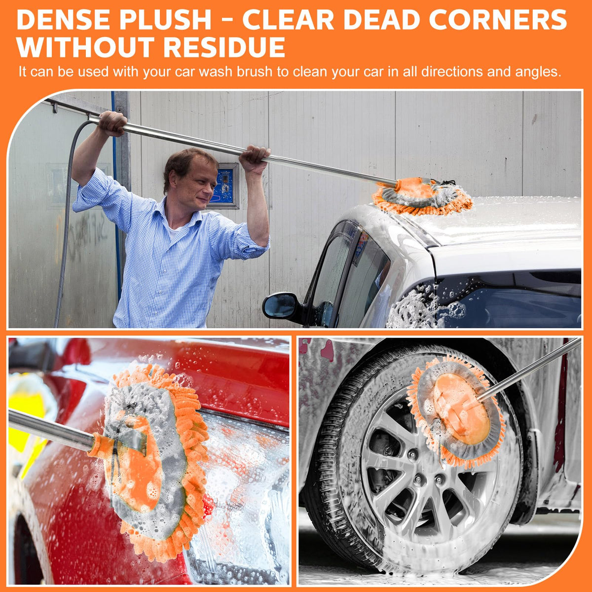 5 Pcs Car Wash Mitt Set (5 Count)