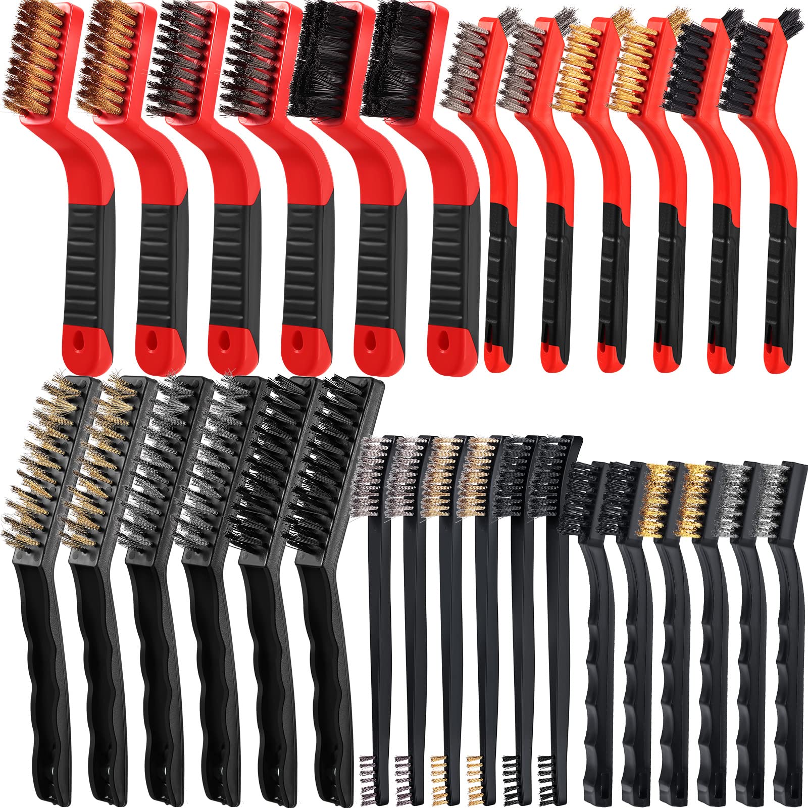 15 Pcs Wire Cleaning Brush Set (15 Count)