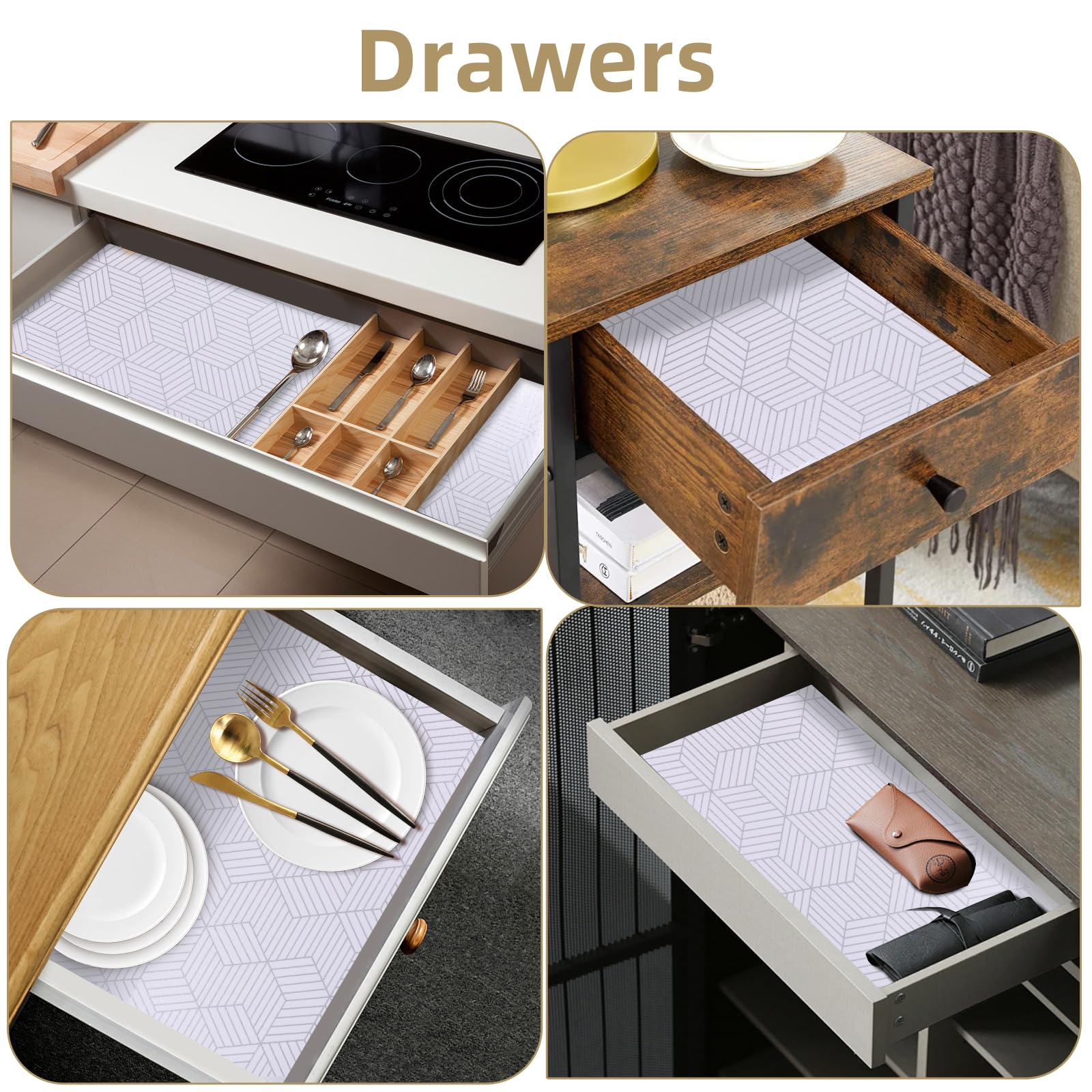 Shelf Liners for Kitchen Cabinets Non Adhesive Shelf Liner Paper Non