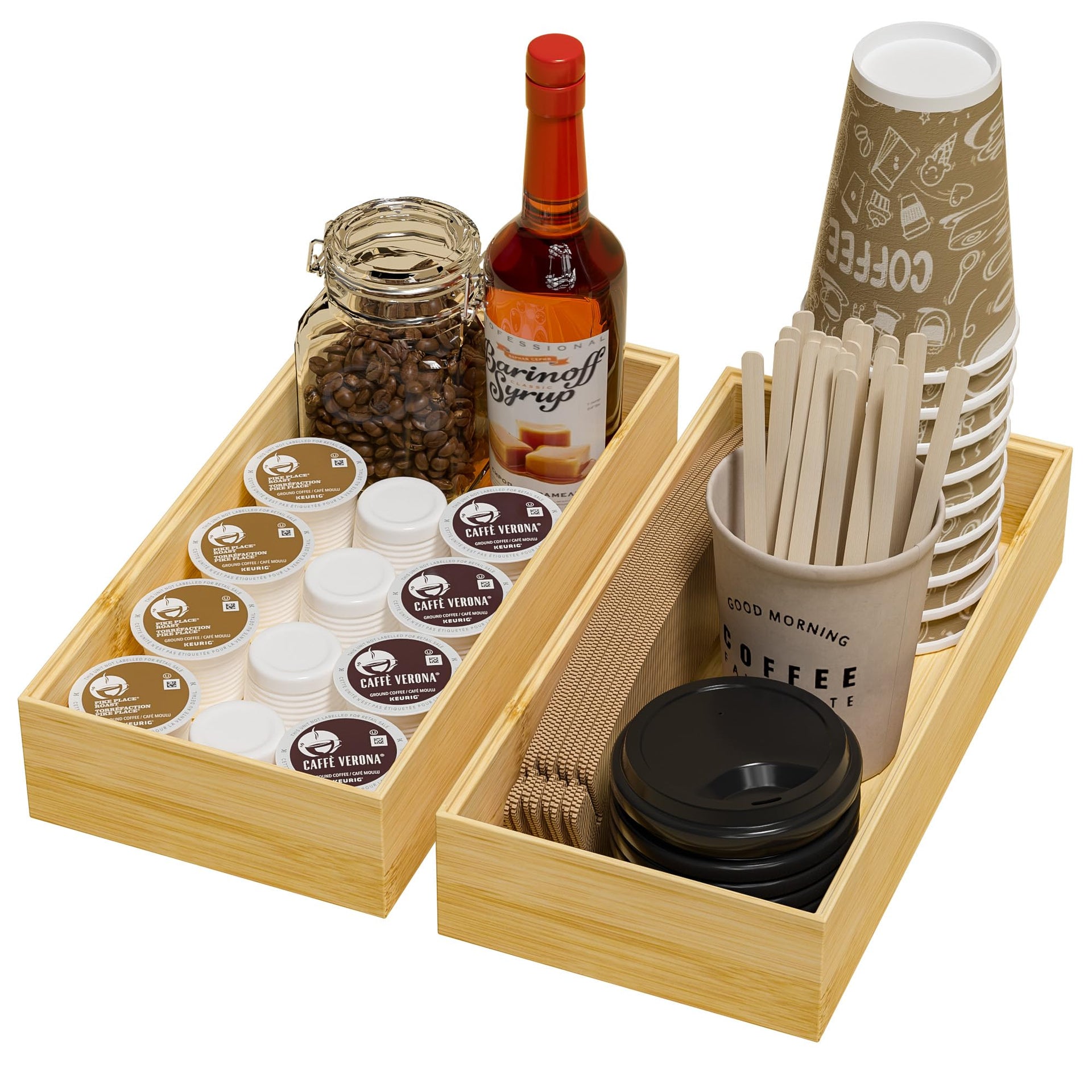 Kitchen Drawer Organizer Bins (2 Count)