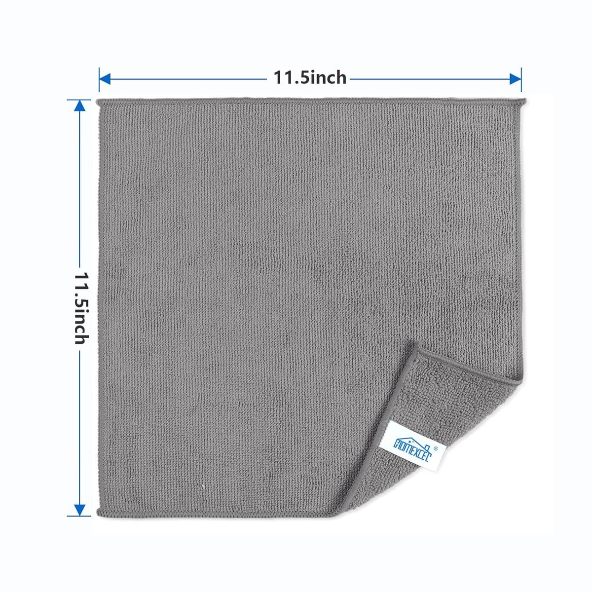Grey Microfiber Cleaning Cloth 600 Pack (600 Count)