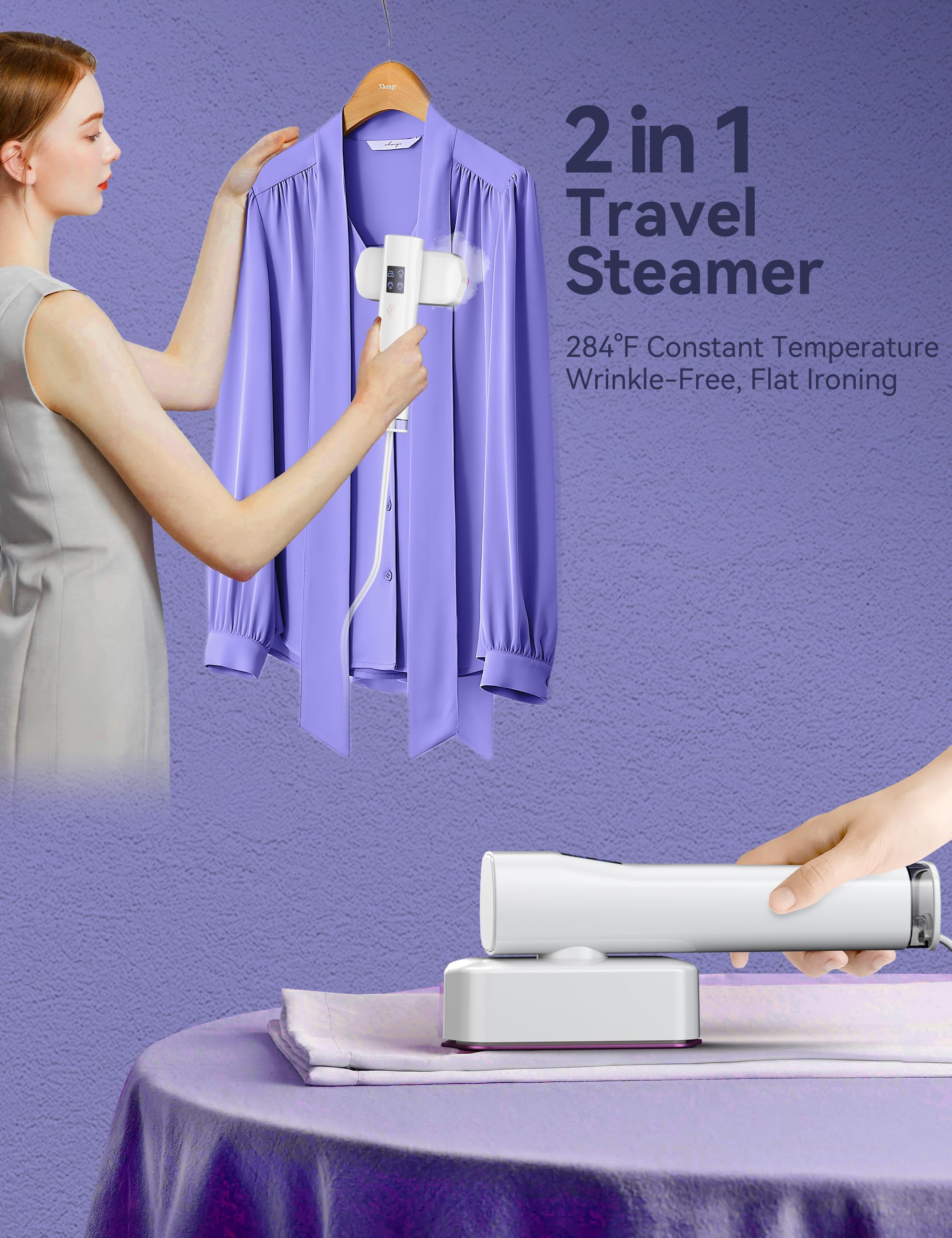 Steamer for Clothes Portable 2