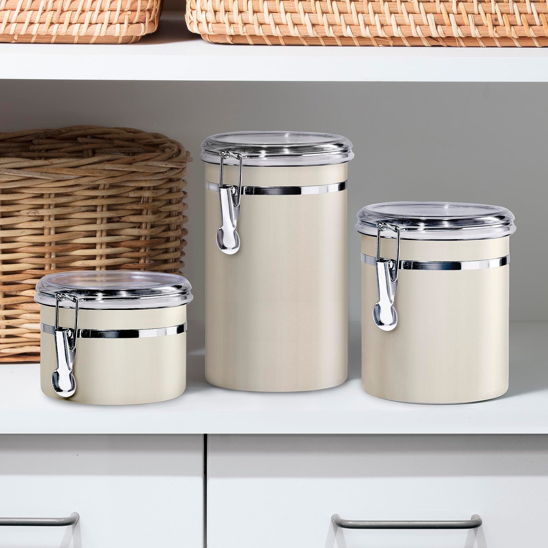 Stainless Steel Kitchen Canister 26 fl oz