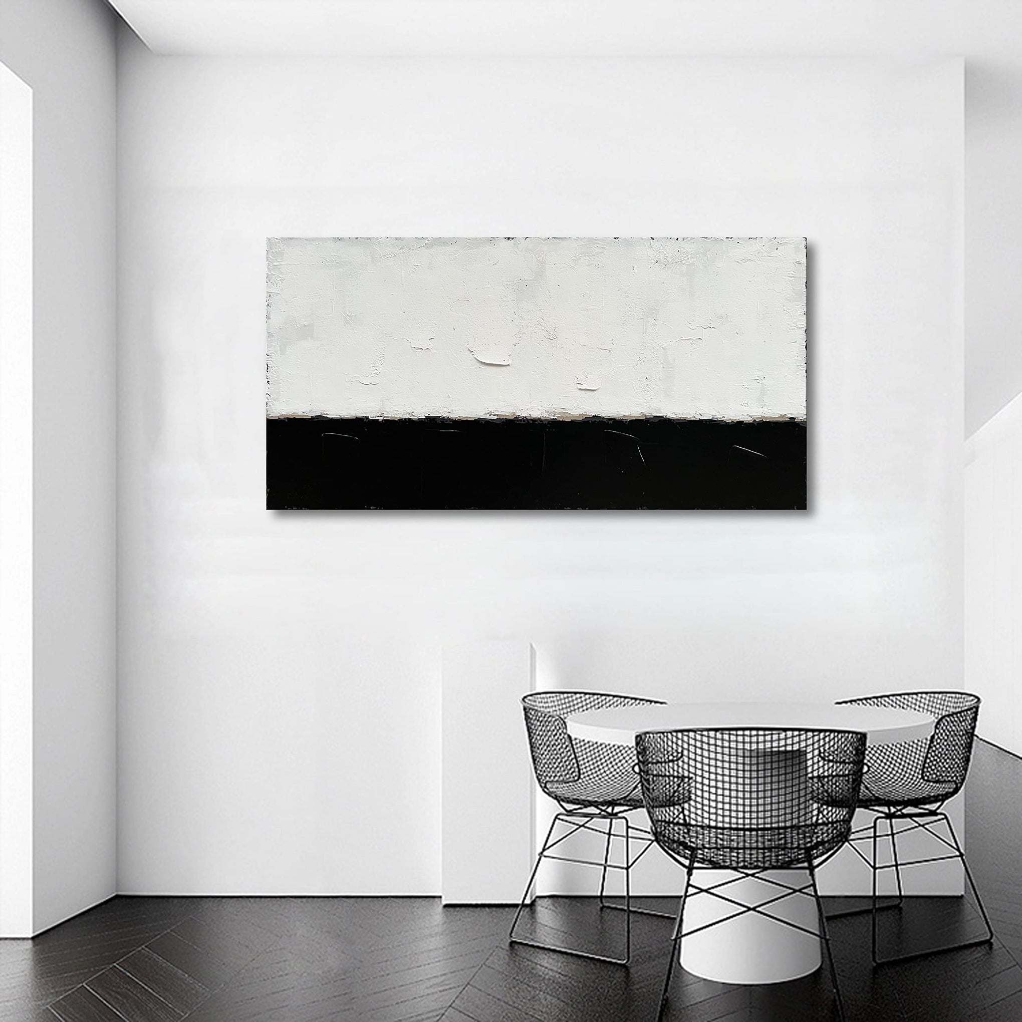 Art Hand painted Minimalist style oil painting