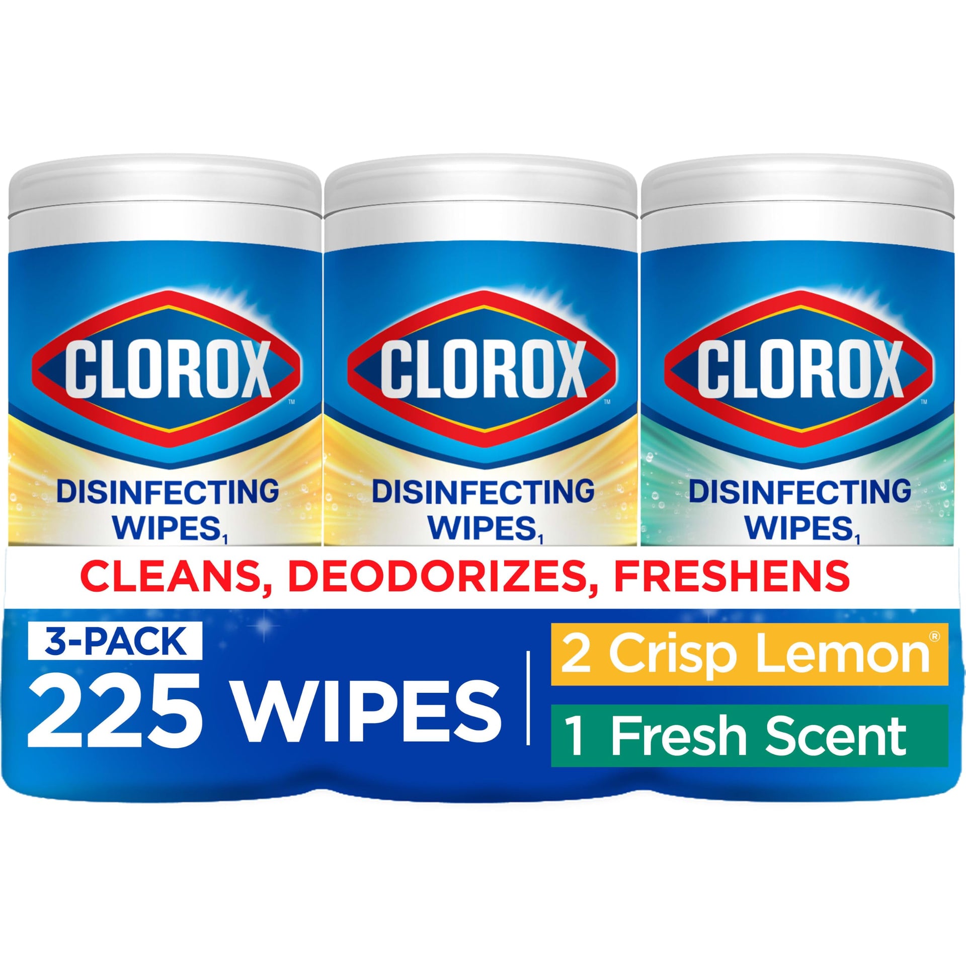 Disinfecting Wipes Back to School Variety Pack (225 Count)