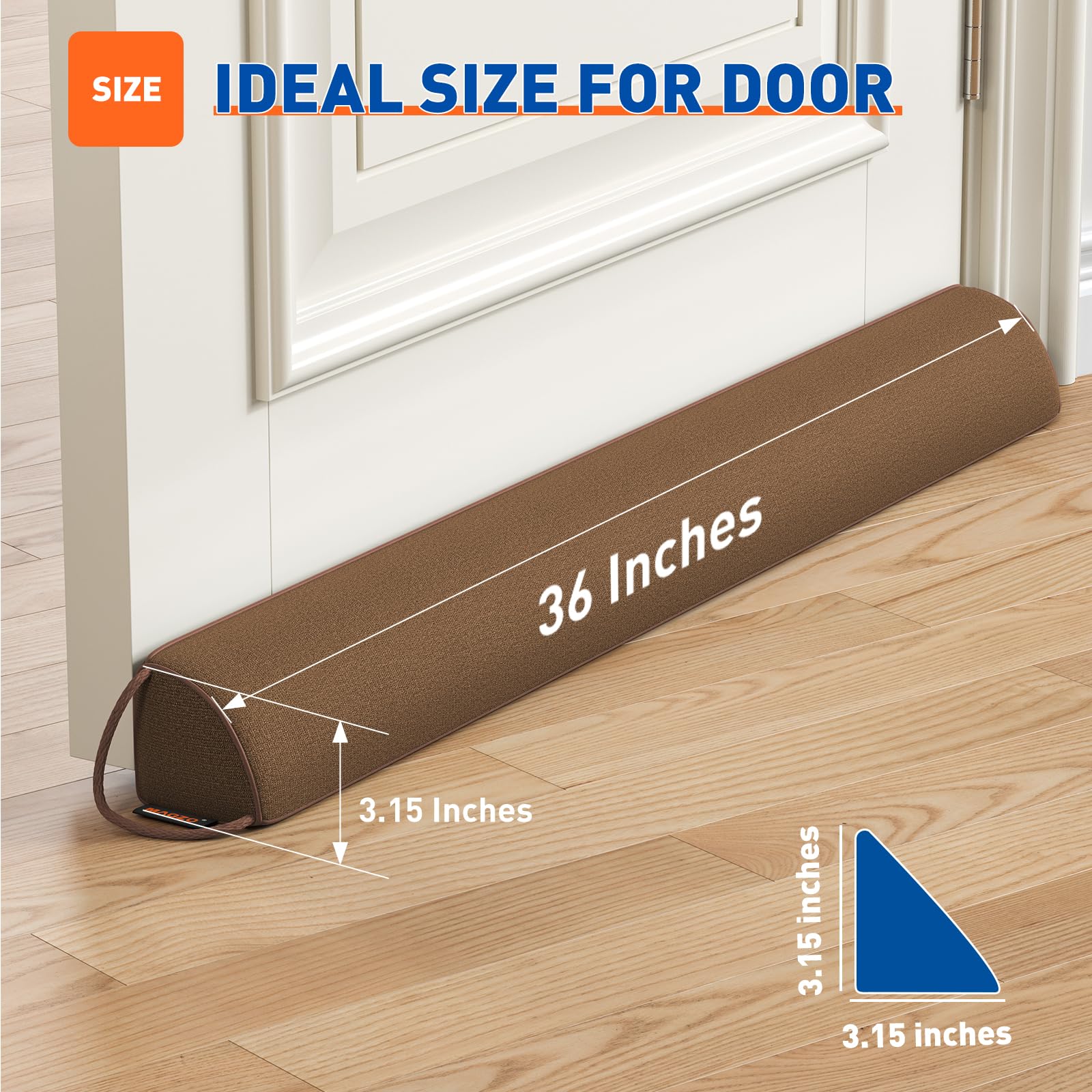 Under Door Draft Stopper 36 Inches