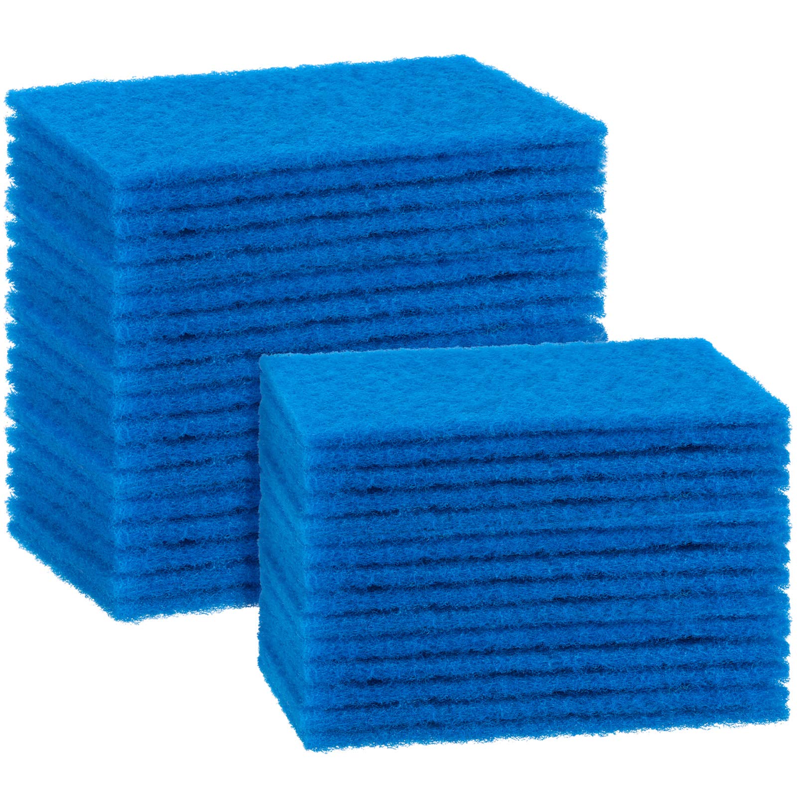 40 Pieces Scrub Pads Scouring Pads Sponge Dish Scrubber Scouring Cleaning Non Scratch for Kitchen Dishes Cleaning (40 Count)