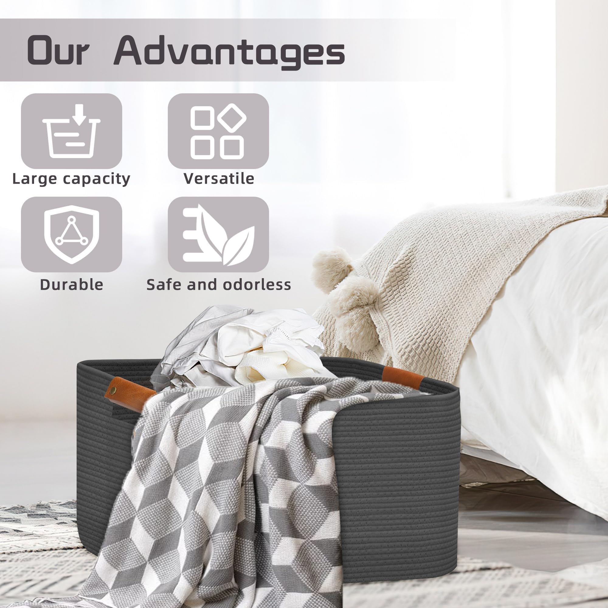 Large Collapsible Laundry Basket