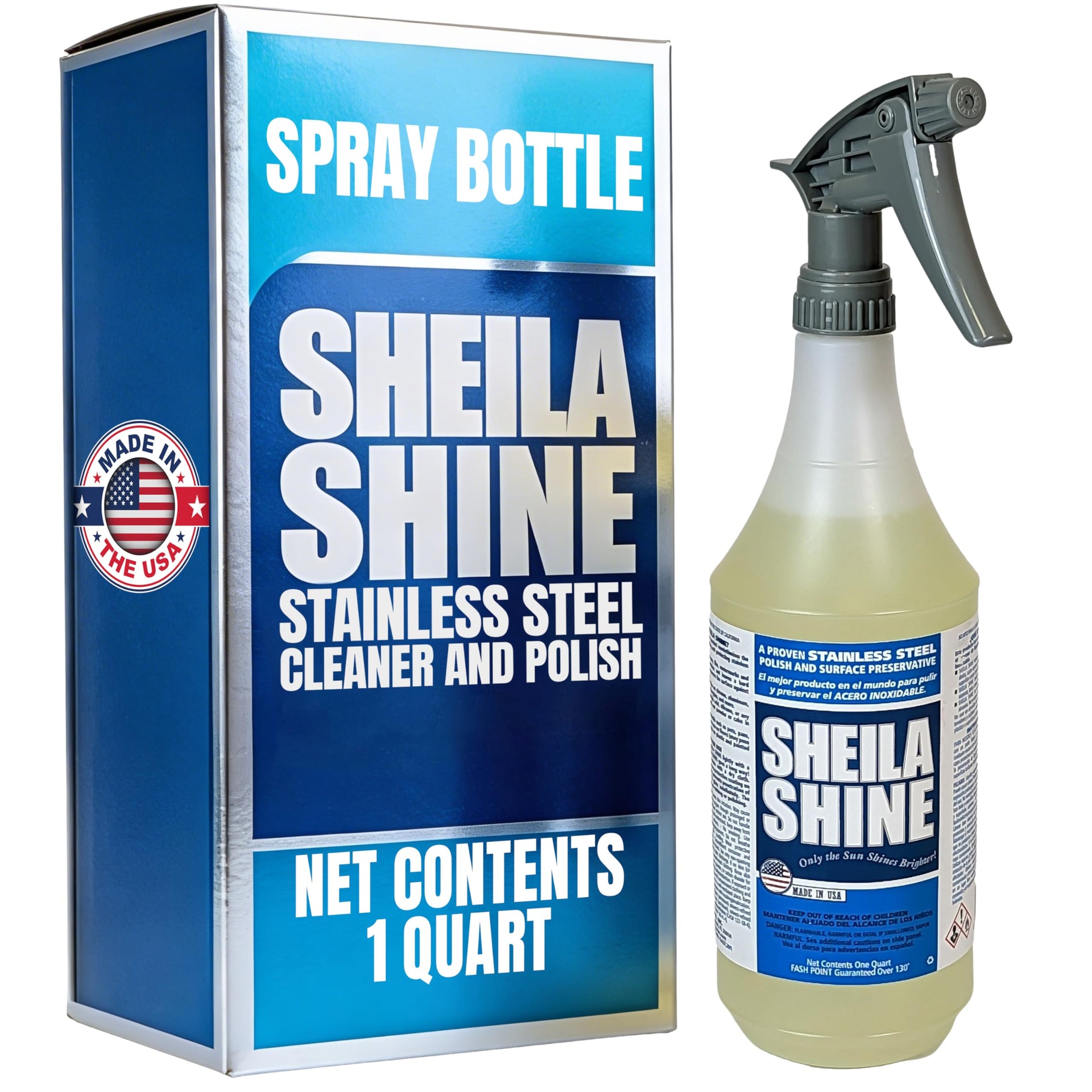 1 Quart Stainless Steel Cleaner and Polish (32 Fl Oz)