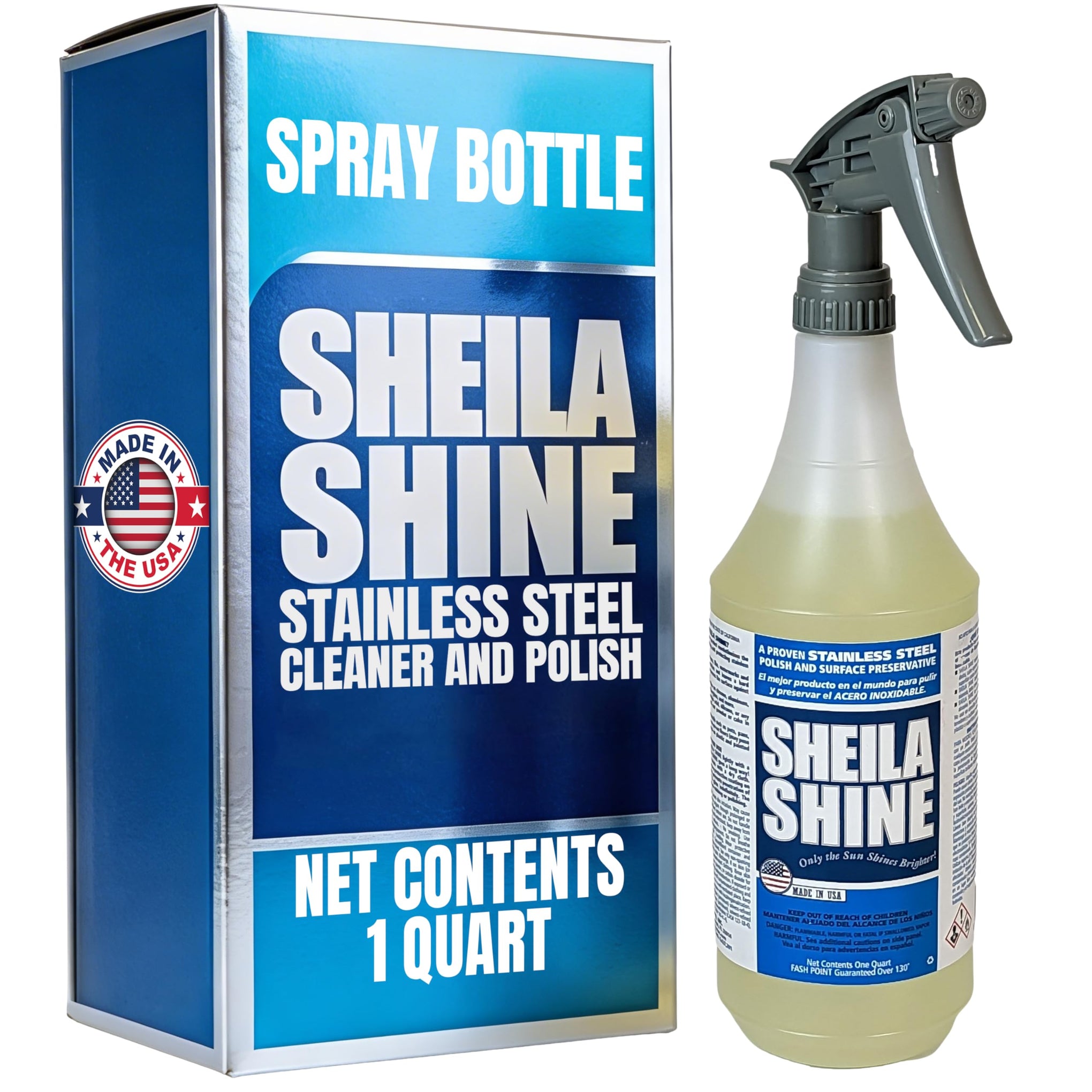 1 Quart Stainless Steel Cleaner and Polish (32 Fl Oz)