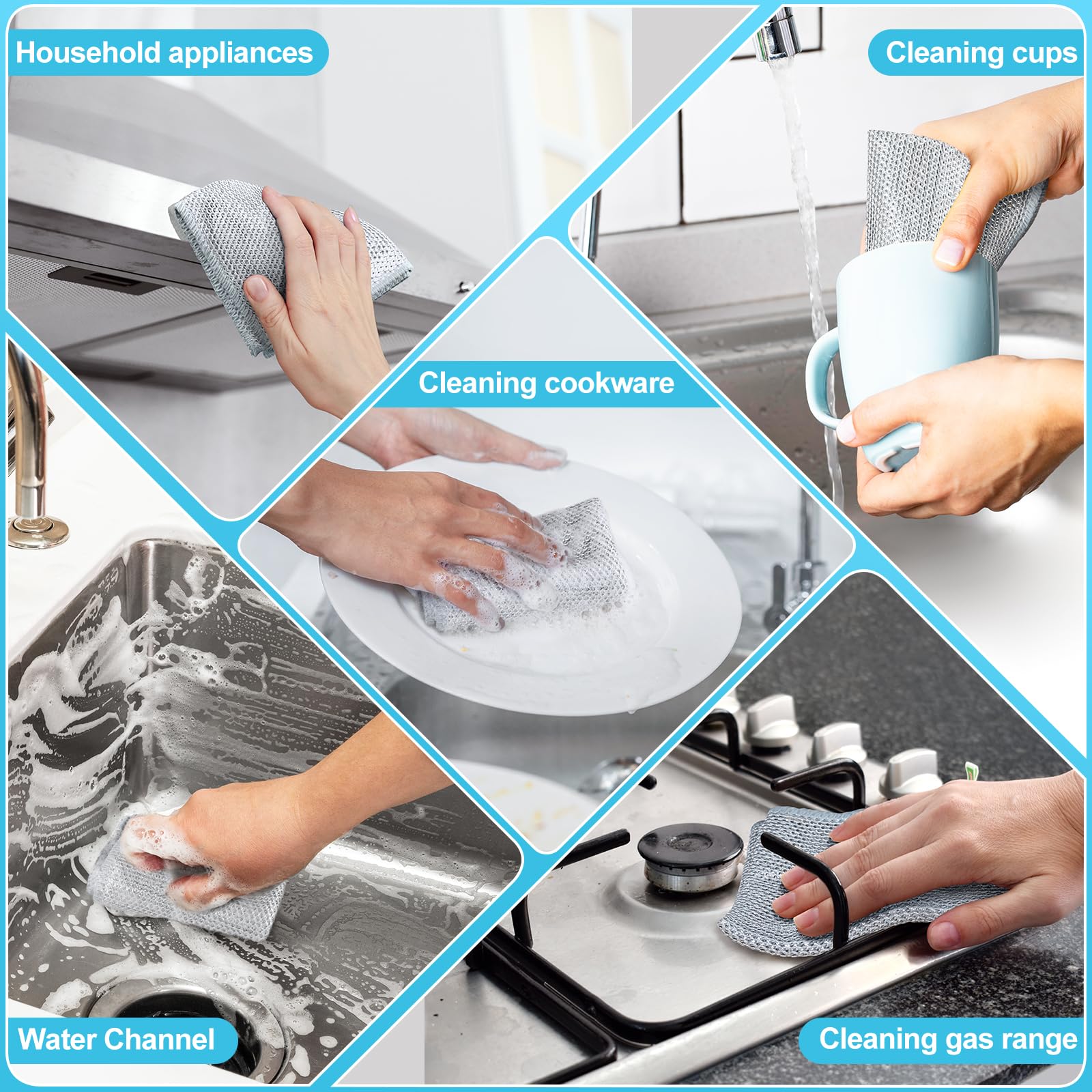 Wire Dishcloths (12 Count)