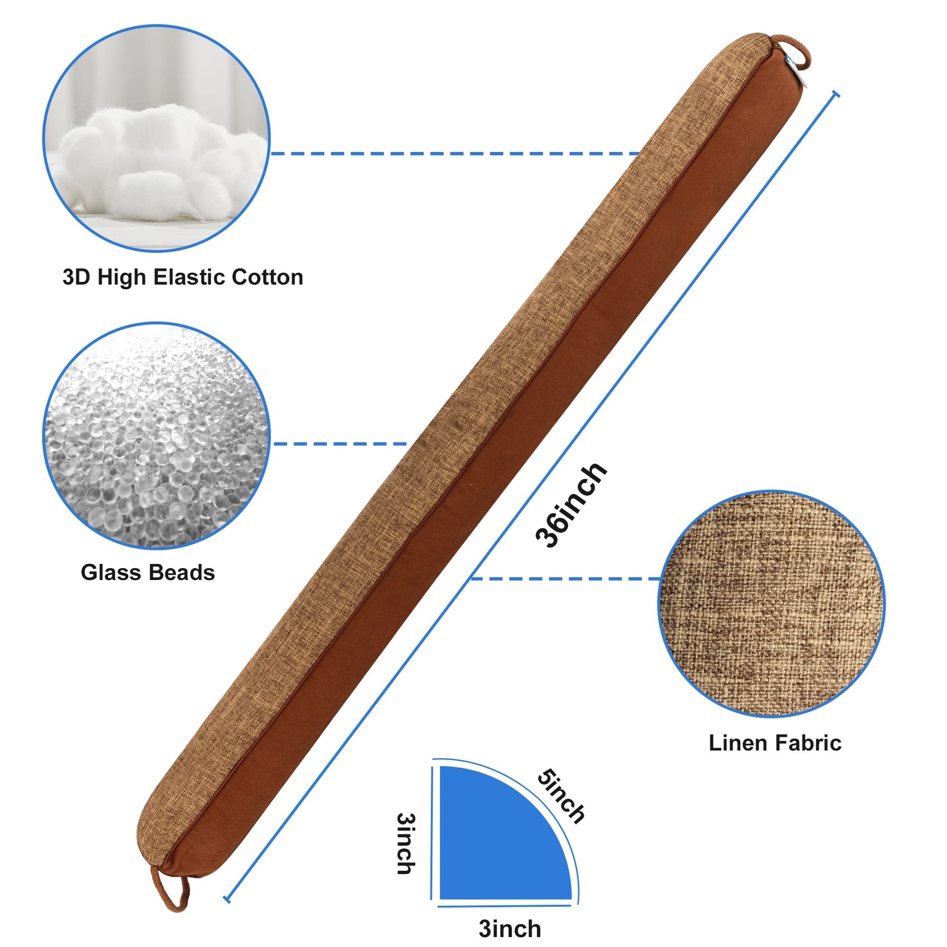 Weighted Door Draft Stopper