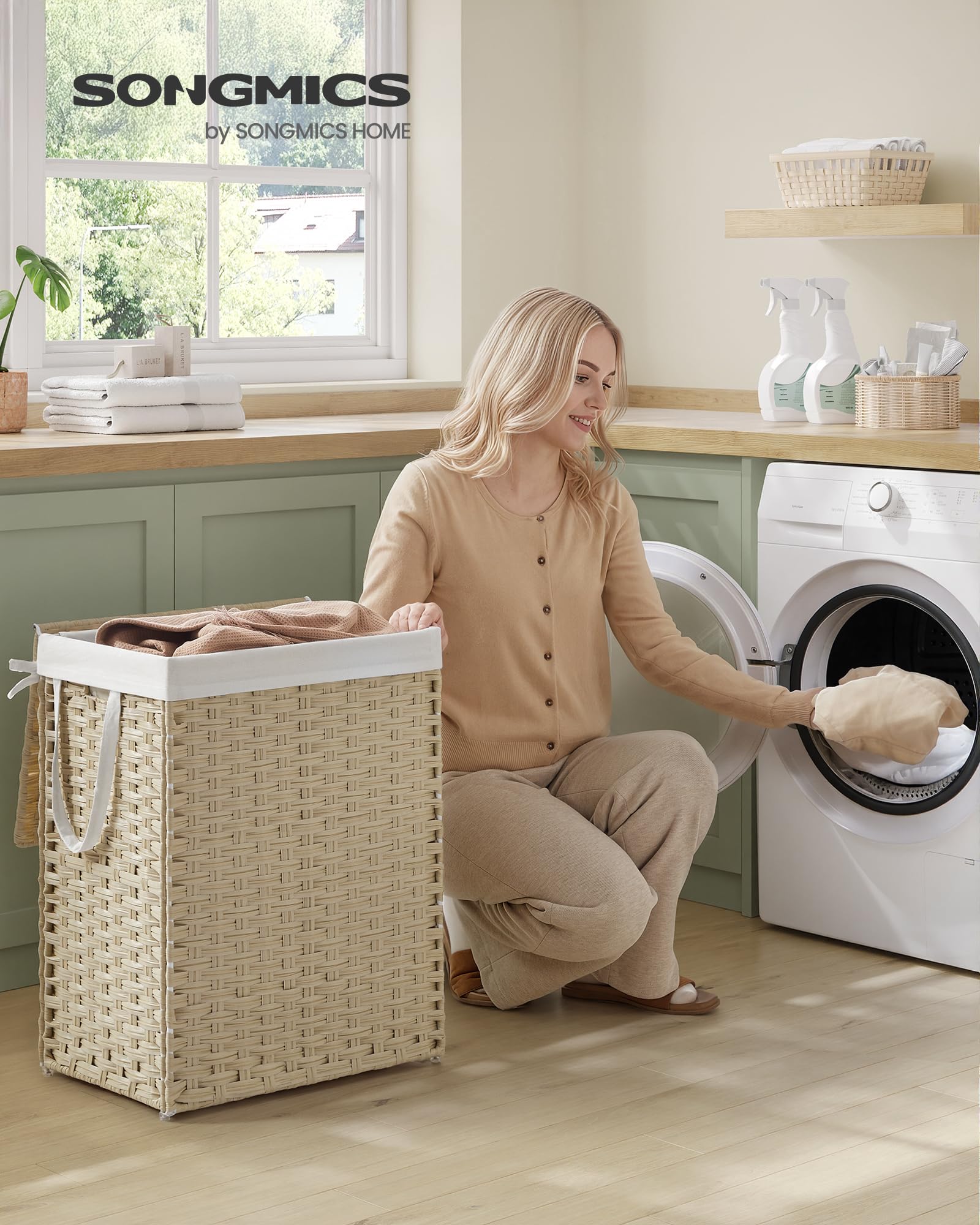 Laundry Hamper with Lid
