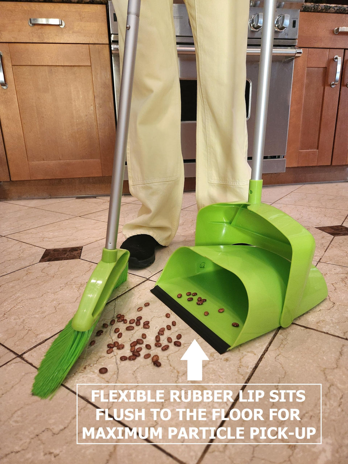 Broom and Dustpan Set for Home