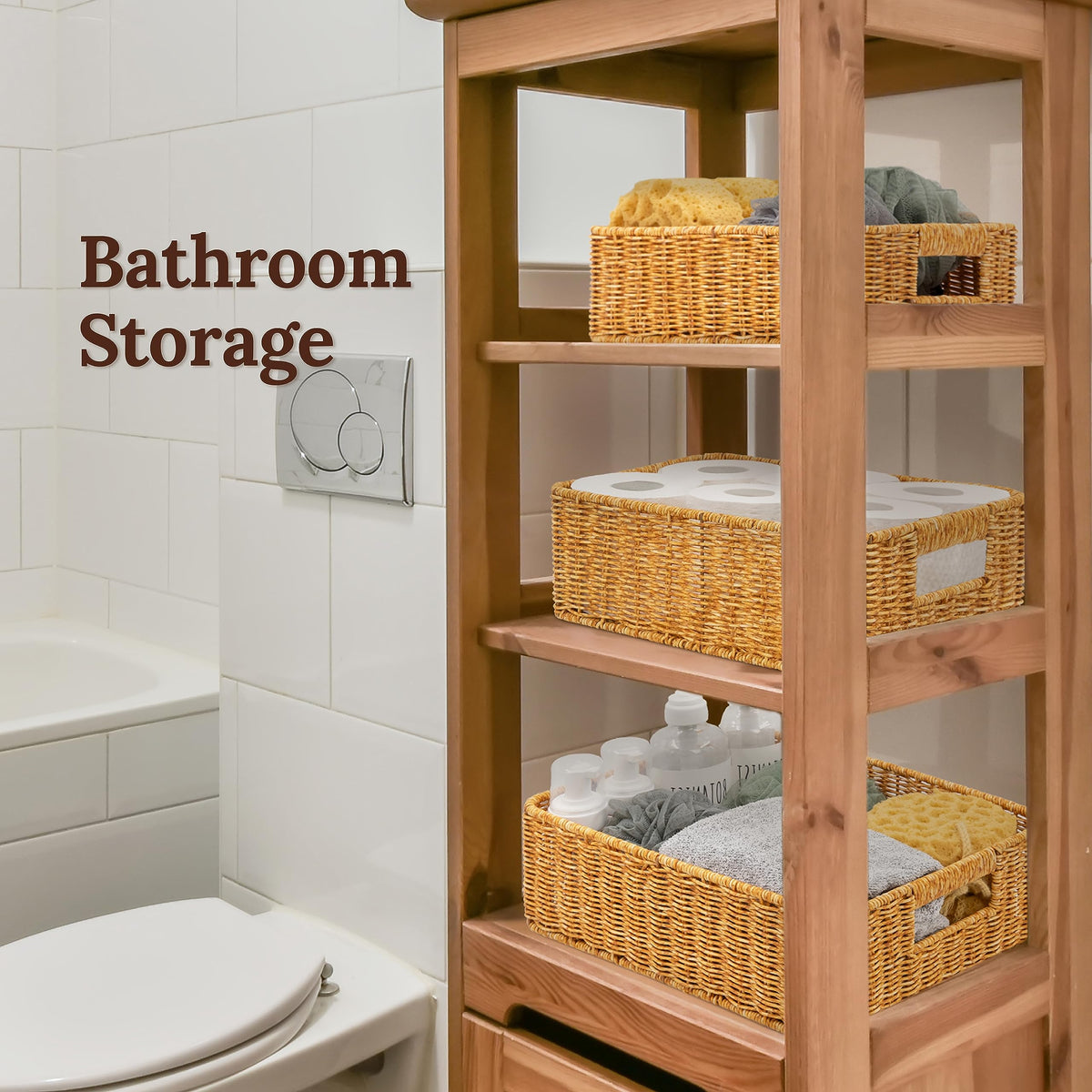 WeeNest Baskets for Storage (3 Count)