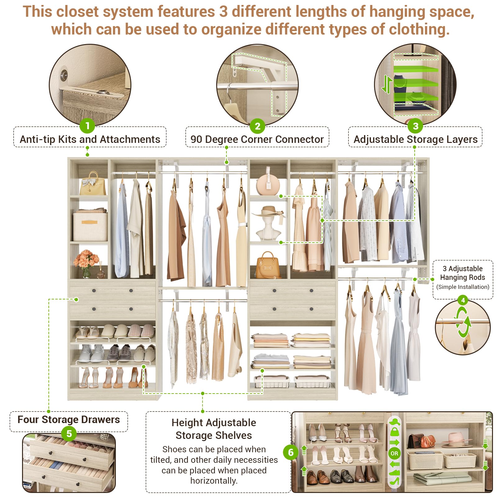 Closet System (2 Count)